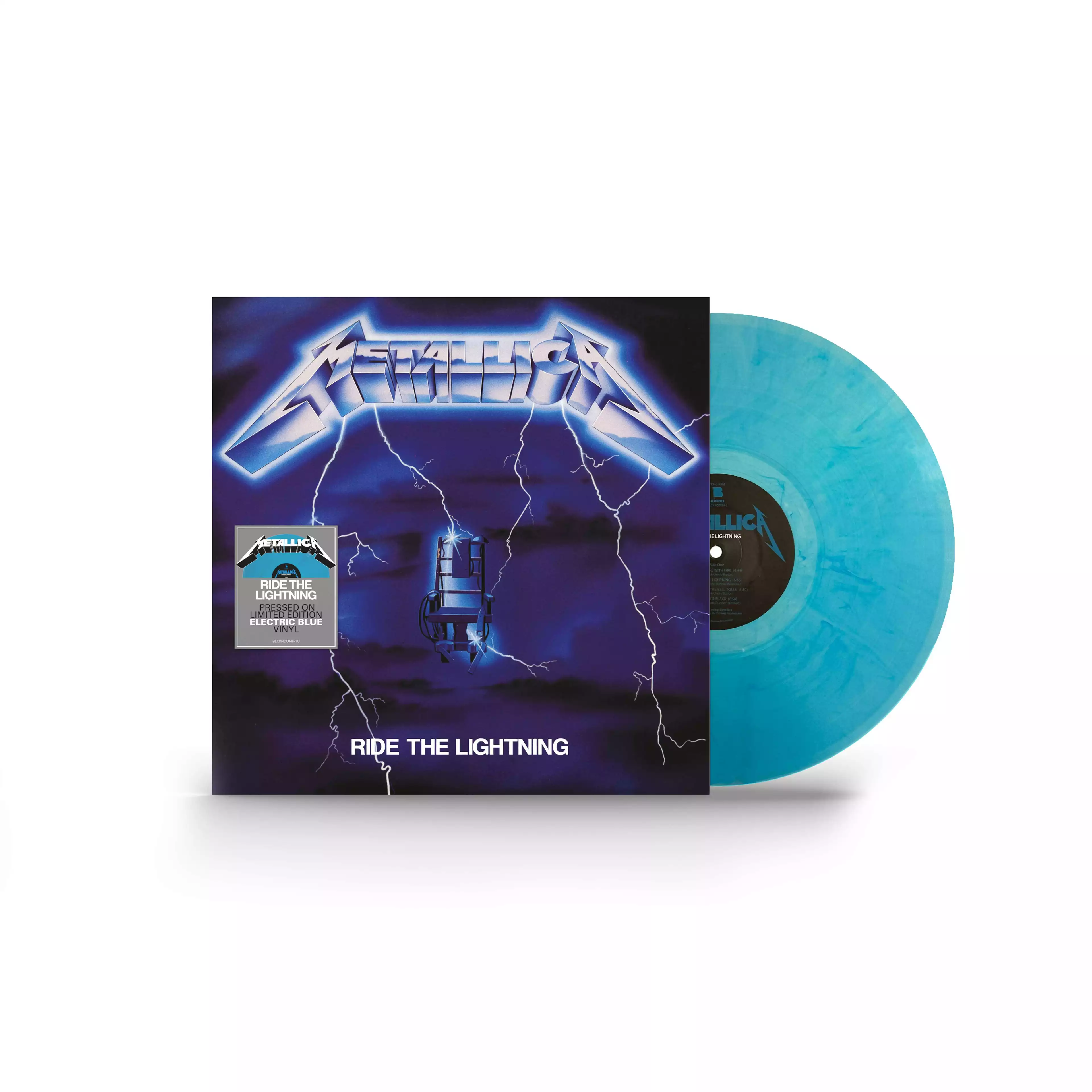 METALLICA - Ride The Lightning [ELECTRIC BLUE LP]