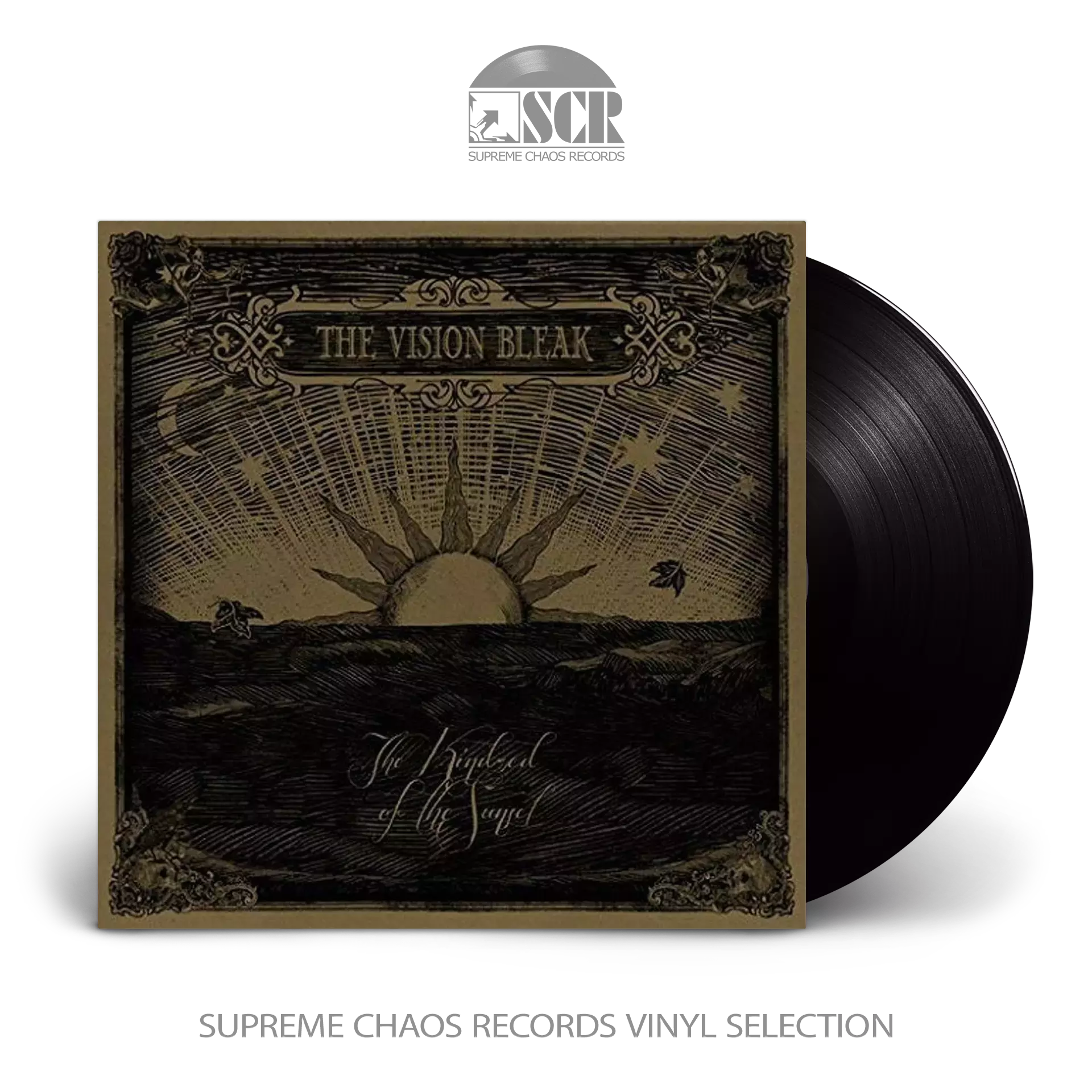 THE VISION BLEAK - The Kindred Of The Sunset [BLACK LP]