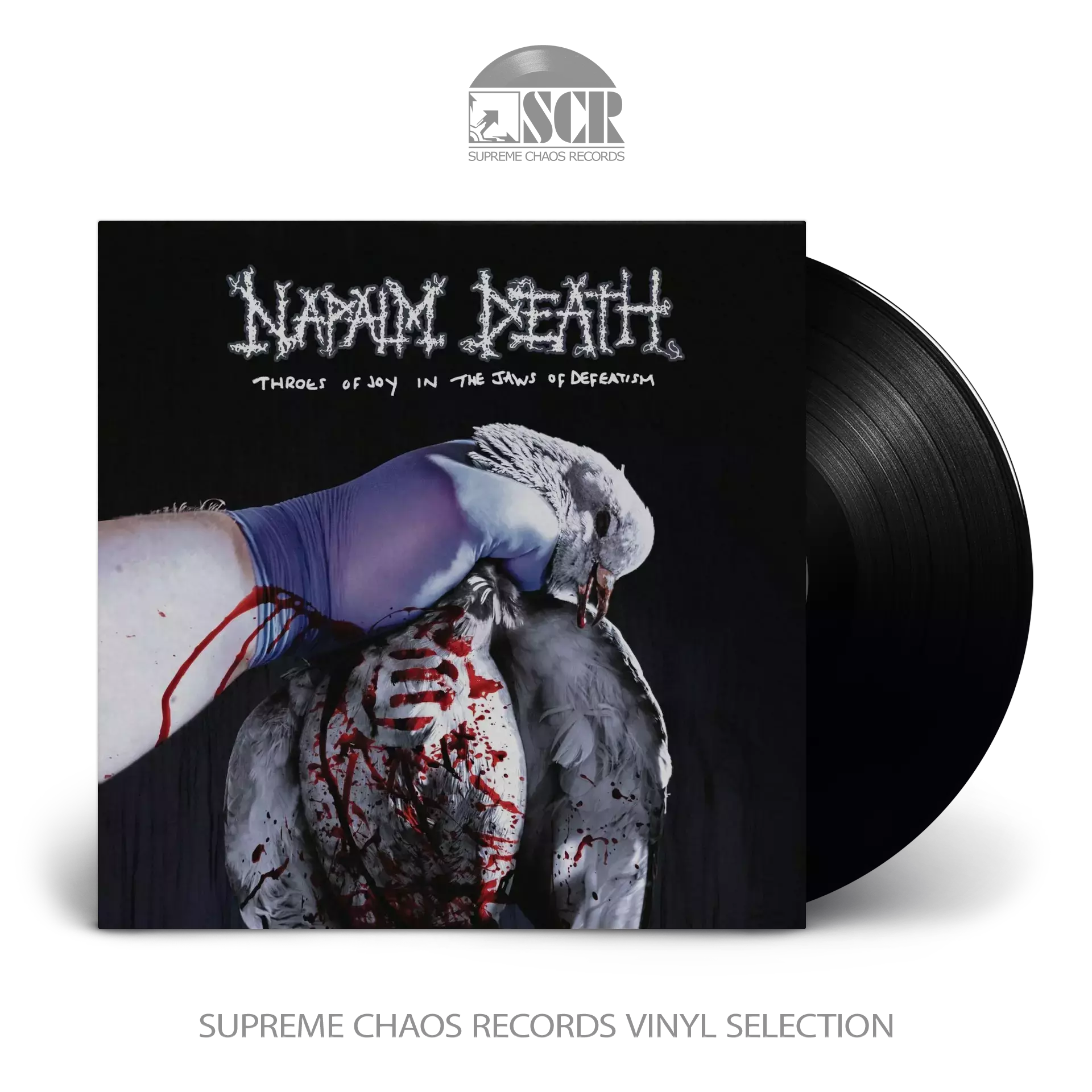NAPALM DEATH - Throes of Joy in the Jaws of Defeatism [BLACK LP]