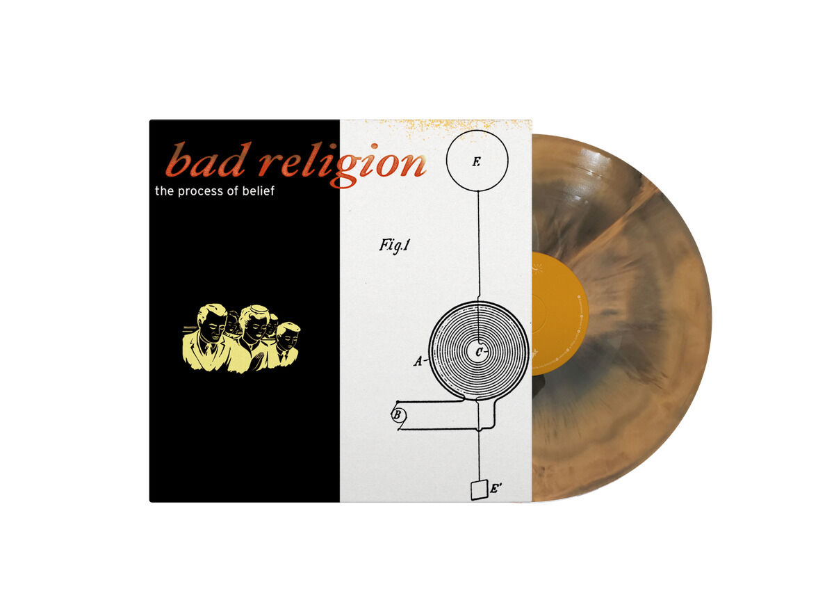 BAD RELIGION - Process Of Belief [ORANGE/BLACK LP]