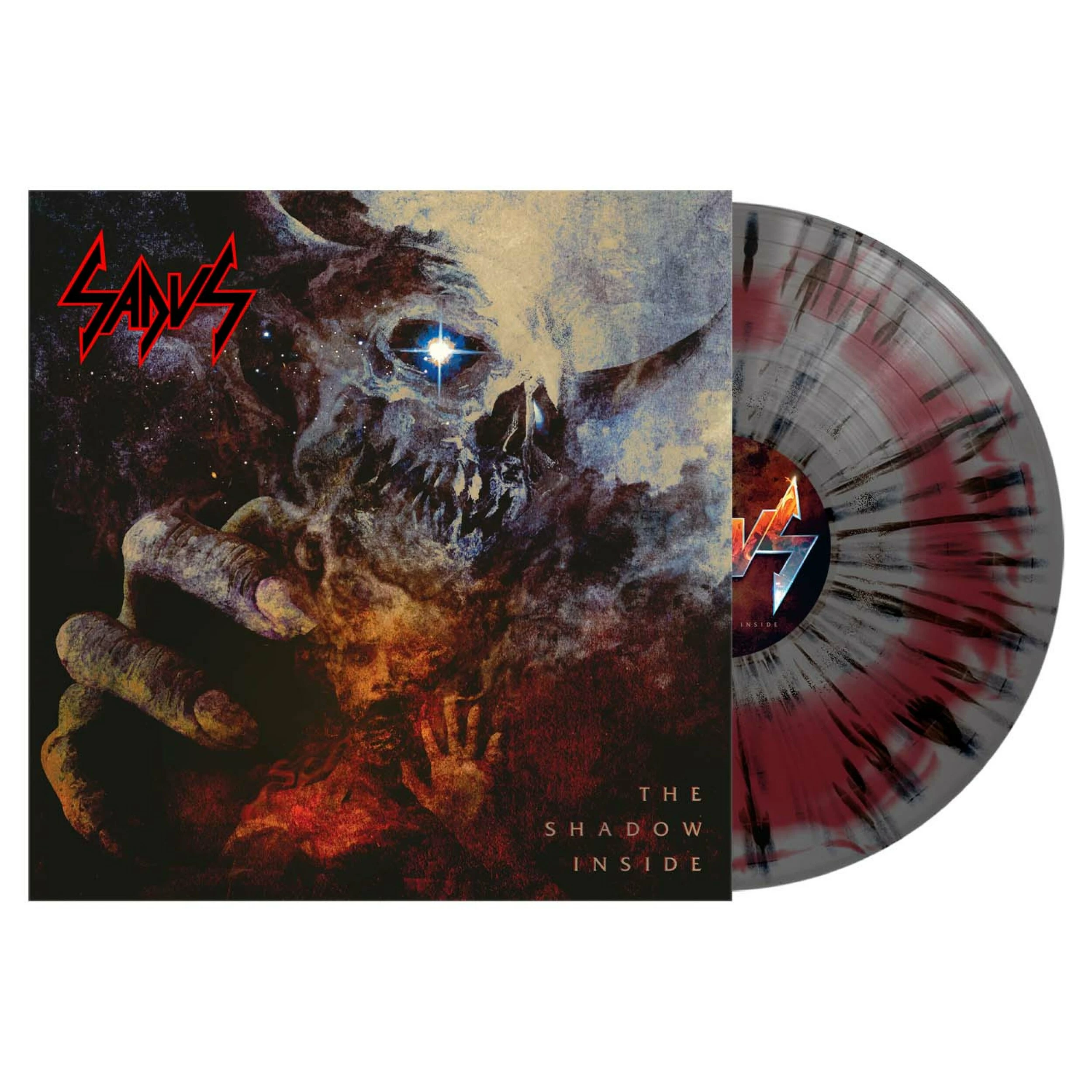 SADUS - The Shadow Inside [RED/SILVER SWIRL/BLACK SPLATTER LP]