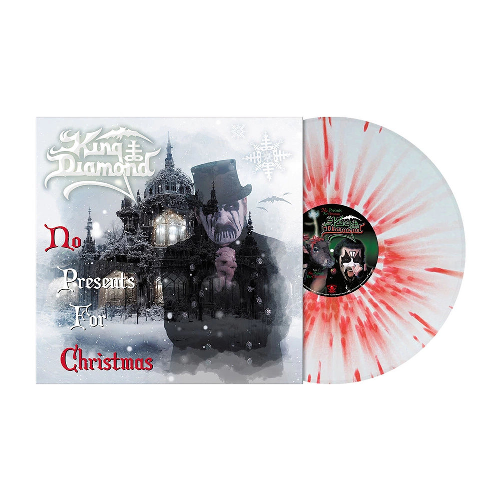 KING DIAMOND - No Presents For Christmas (Re-Issue) [WHITE/RED SPLATTER LP]