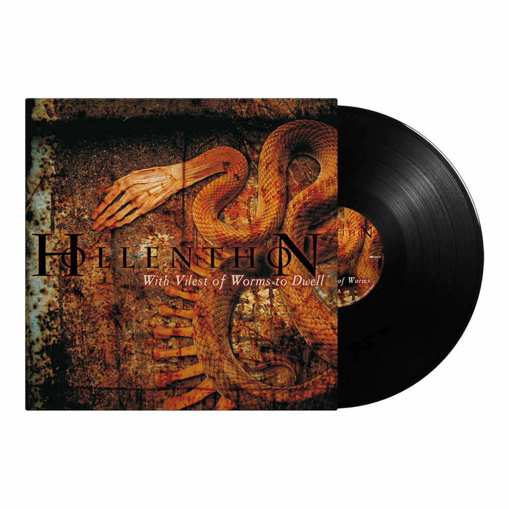 HOLLENTHON - With Vilest Worms To Dwell [BLACK LP]