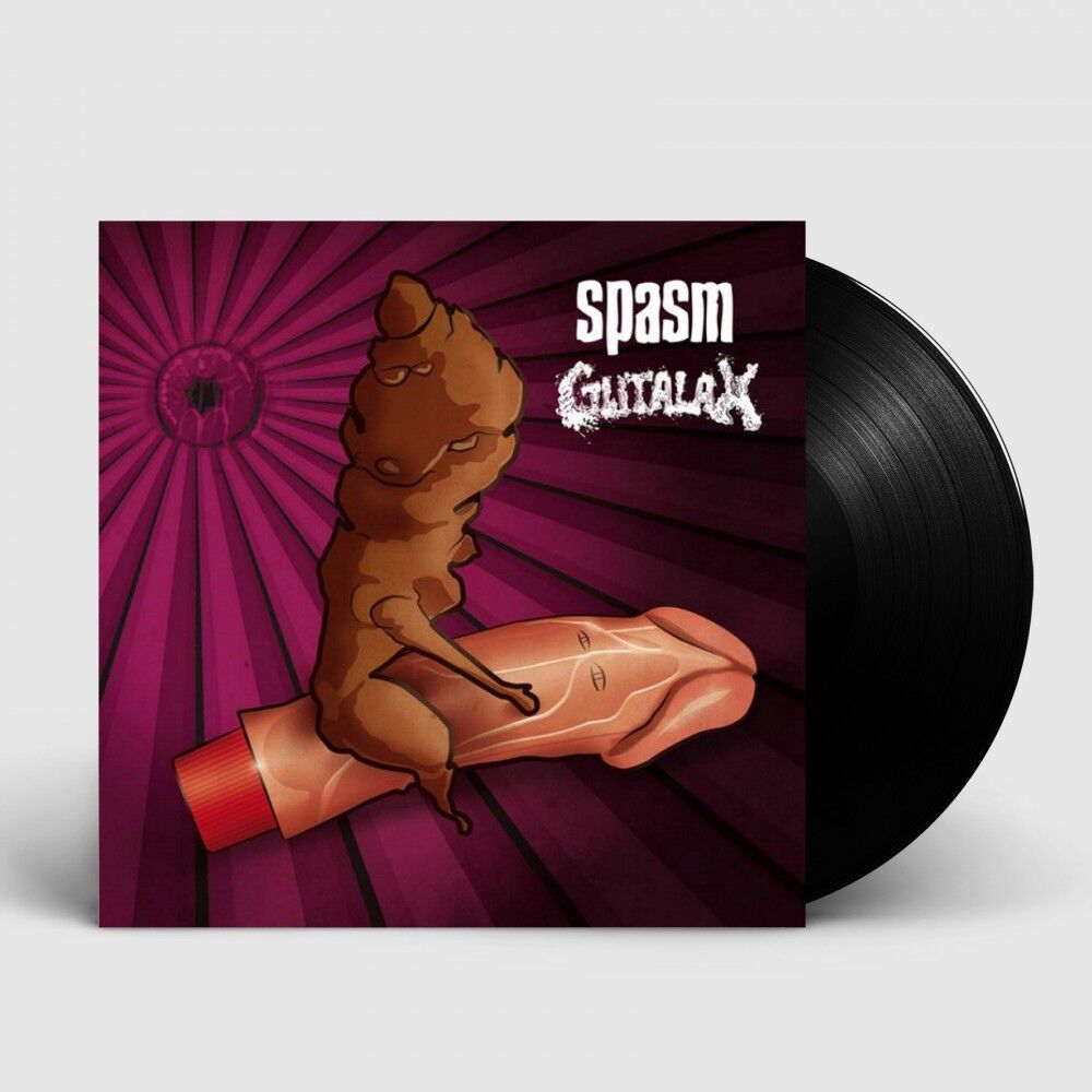SPASM / GUTALAX - Split [BLACK LP]