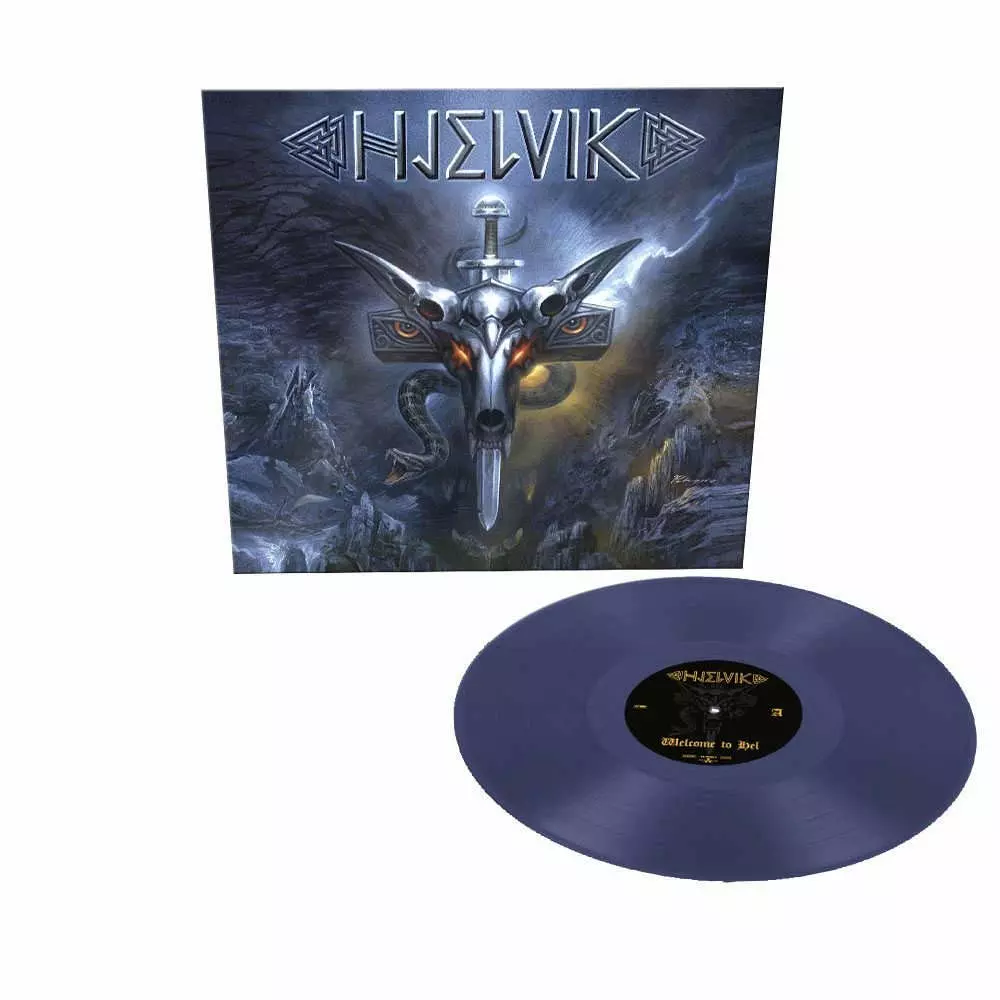 HJELVIK - Welcome to hel [FROST BITE BLUE LP]