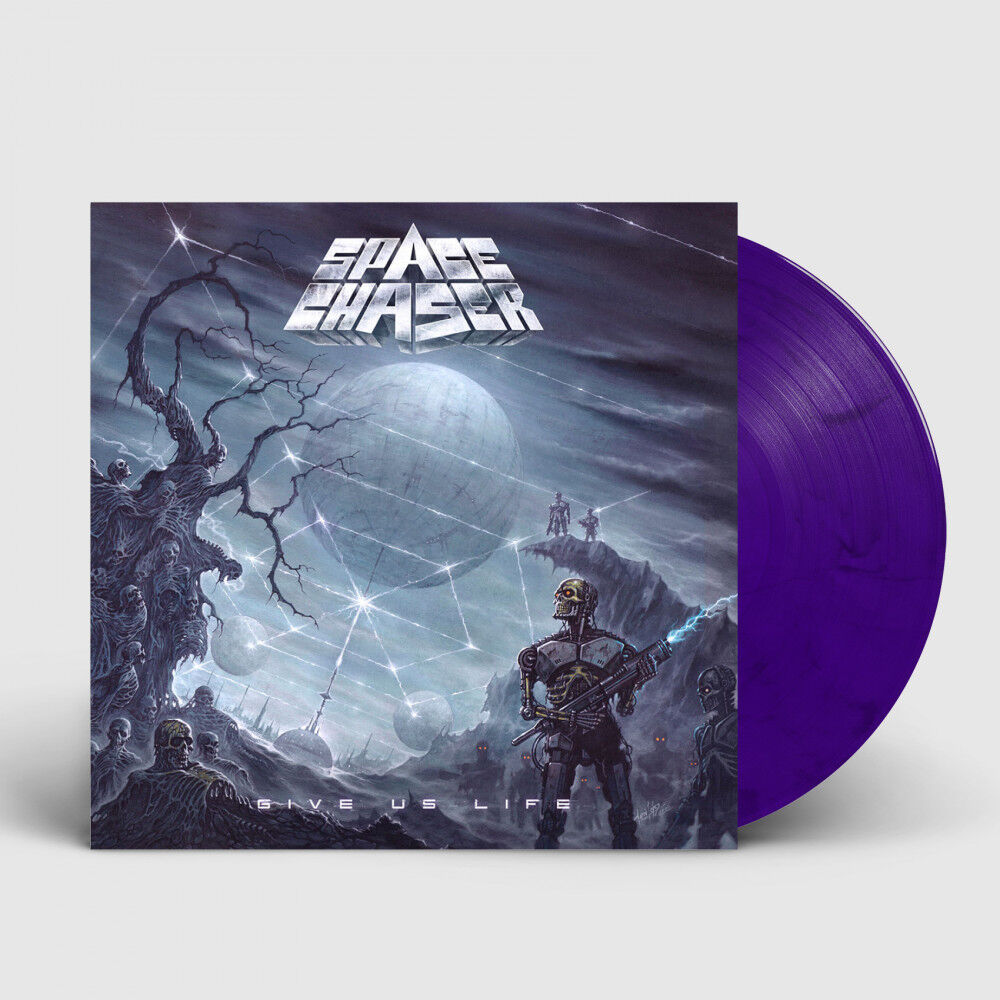 SPACE CHASER - Give Us Life [PURPLE/BLACK LP]