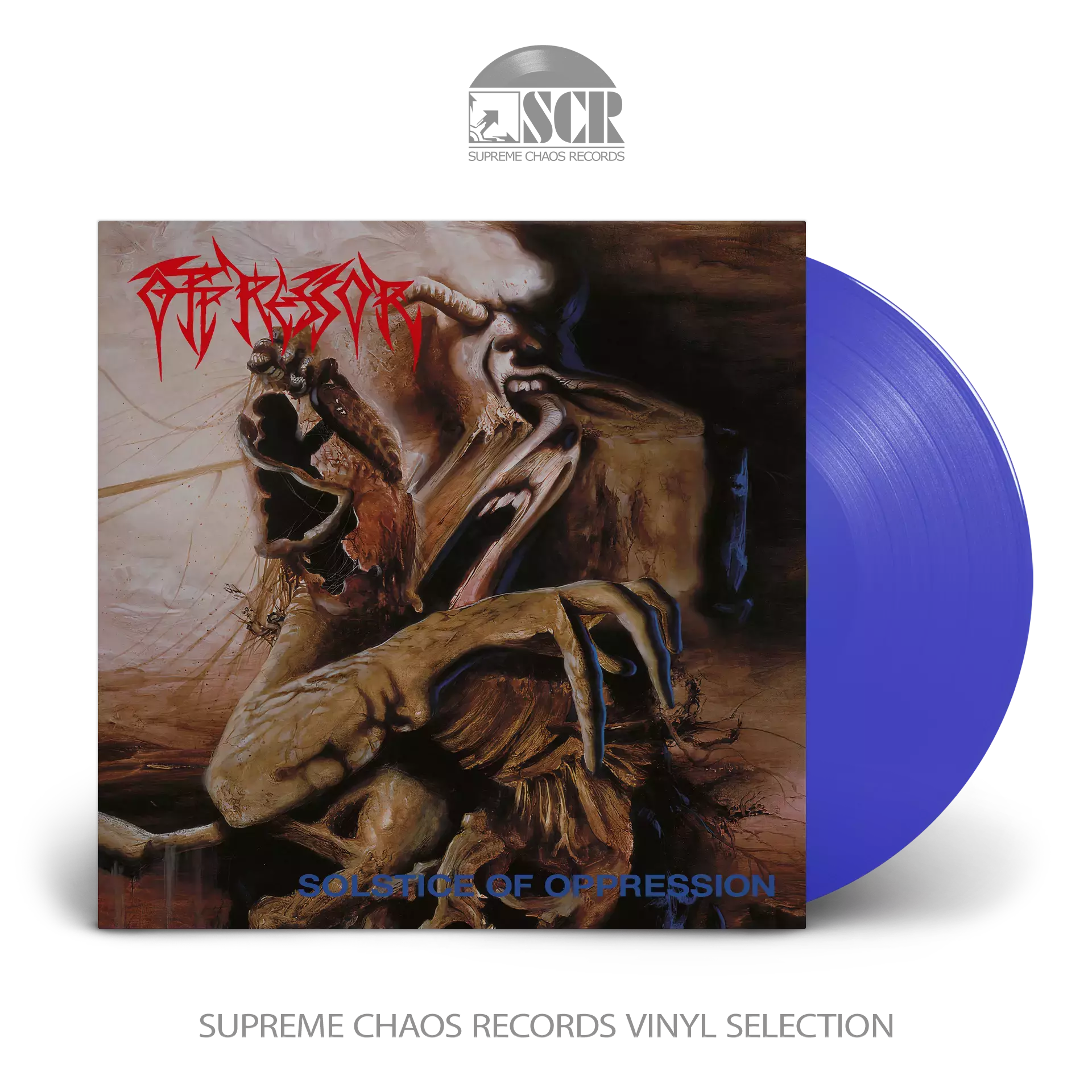 OPPRESSOR - Solstice Of Oppression [TRANSPARENT BLUE LP]