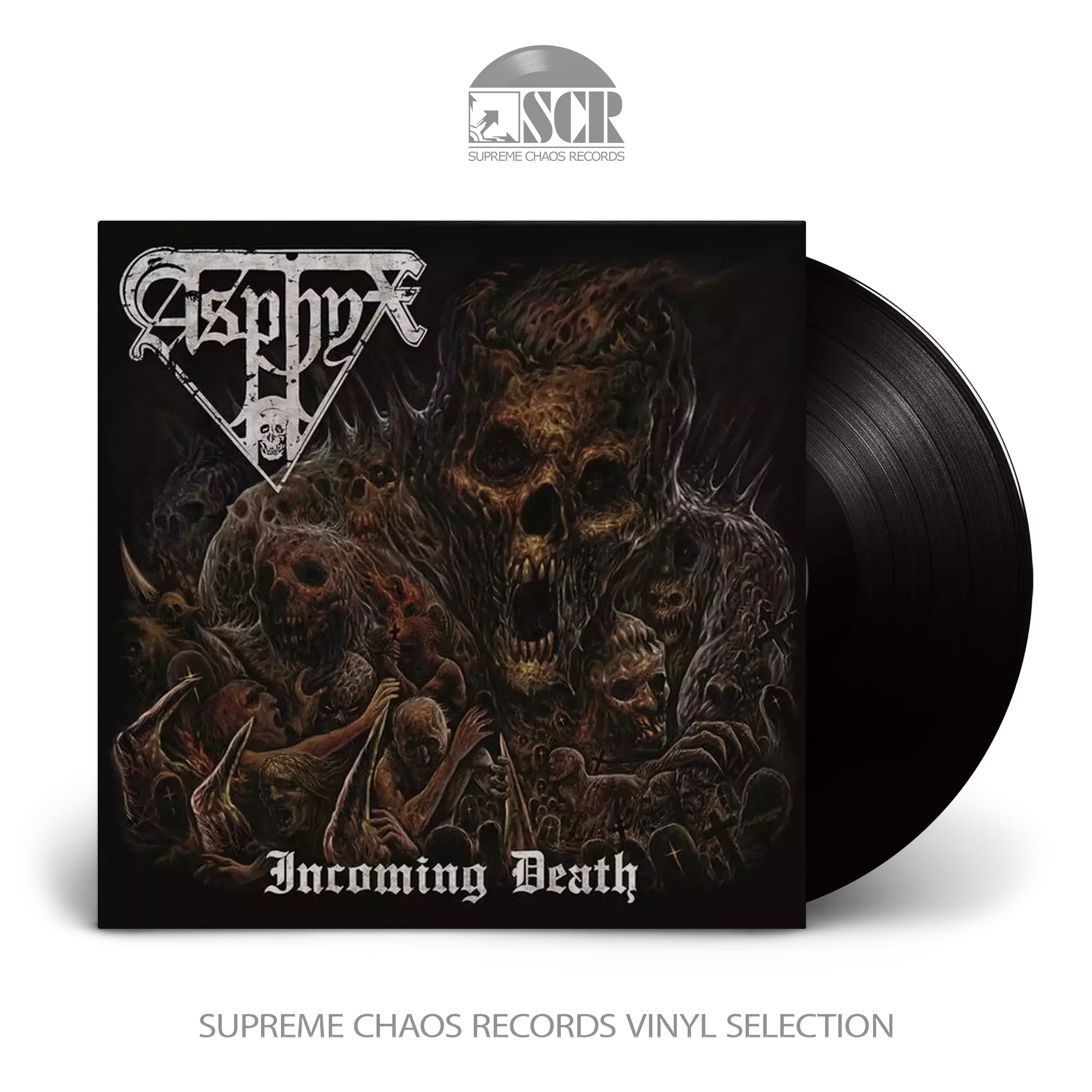 ASPHYX - Incoming Death [BLACK LP]