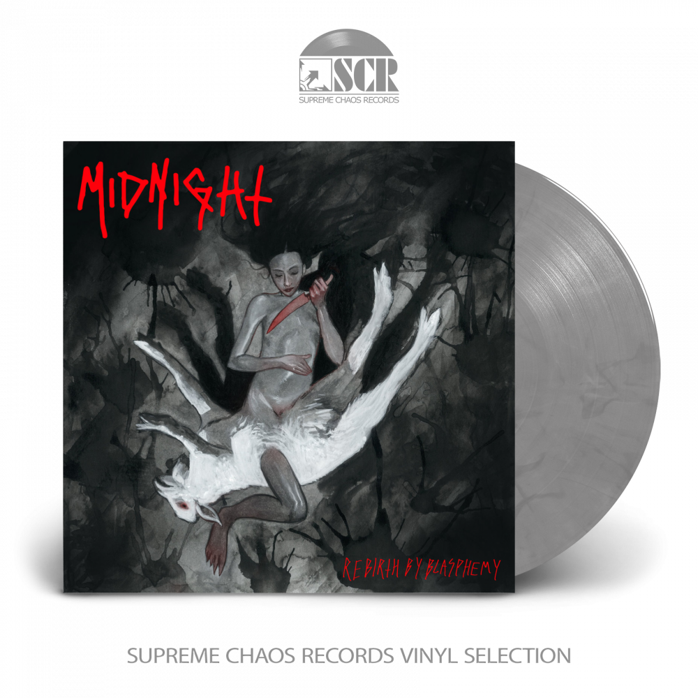 MIDNIGHT - Rebirth By Blasphemy [GREY LP]