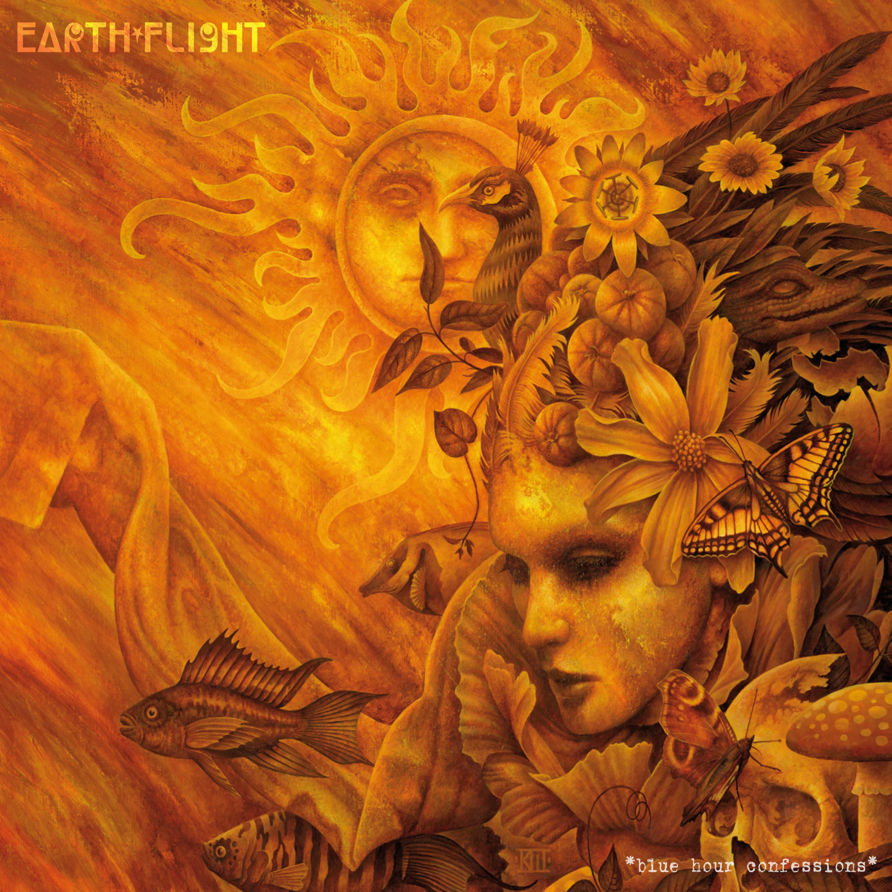 EARTH FLIGHT - Blue Hour Confessions [BLACK LP]