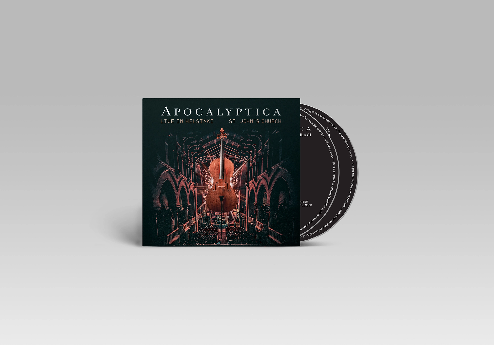 APOCALYPTICA - Live In Helsinki St. John's Church [2CD DIGISLEEVE]