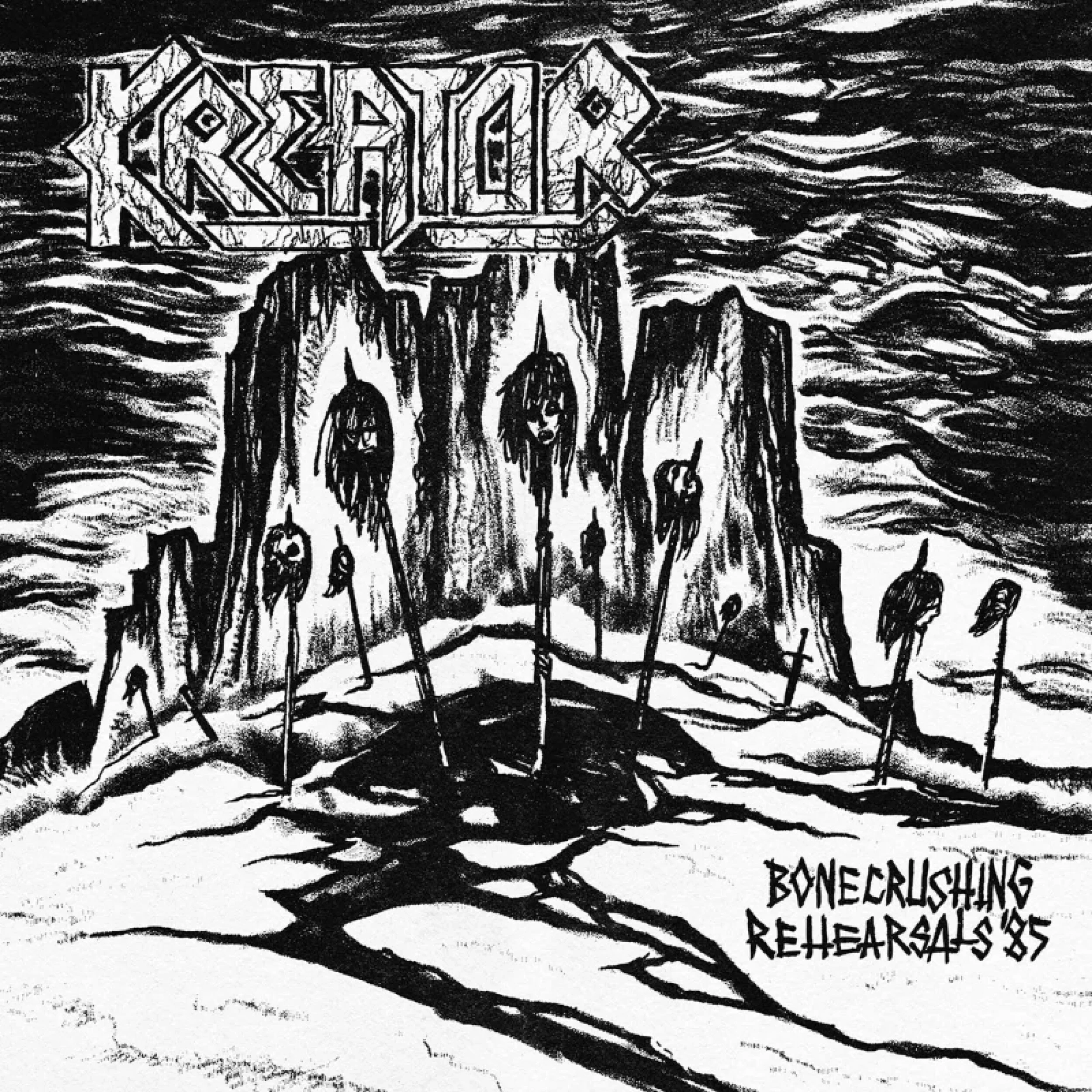 KREATOR - Bonecrushing Rehearsals '85 [WHITE LP]