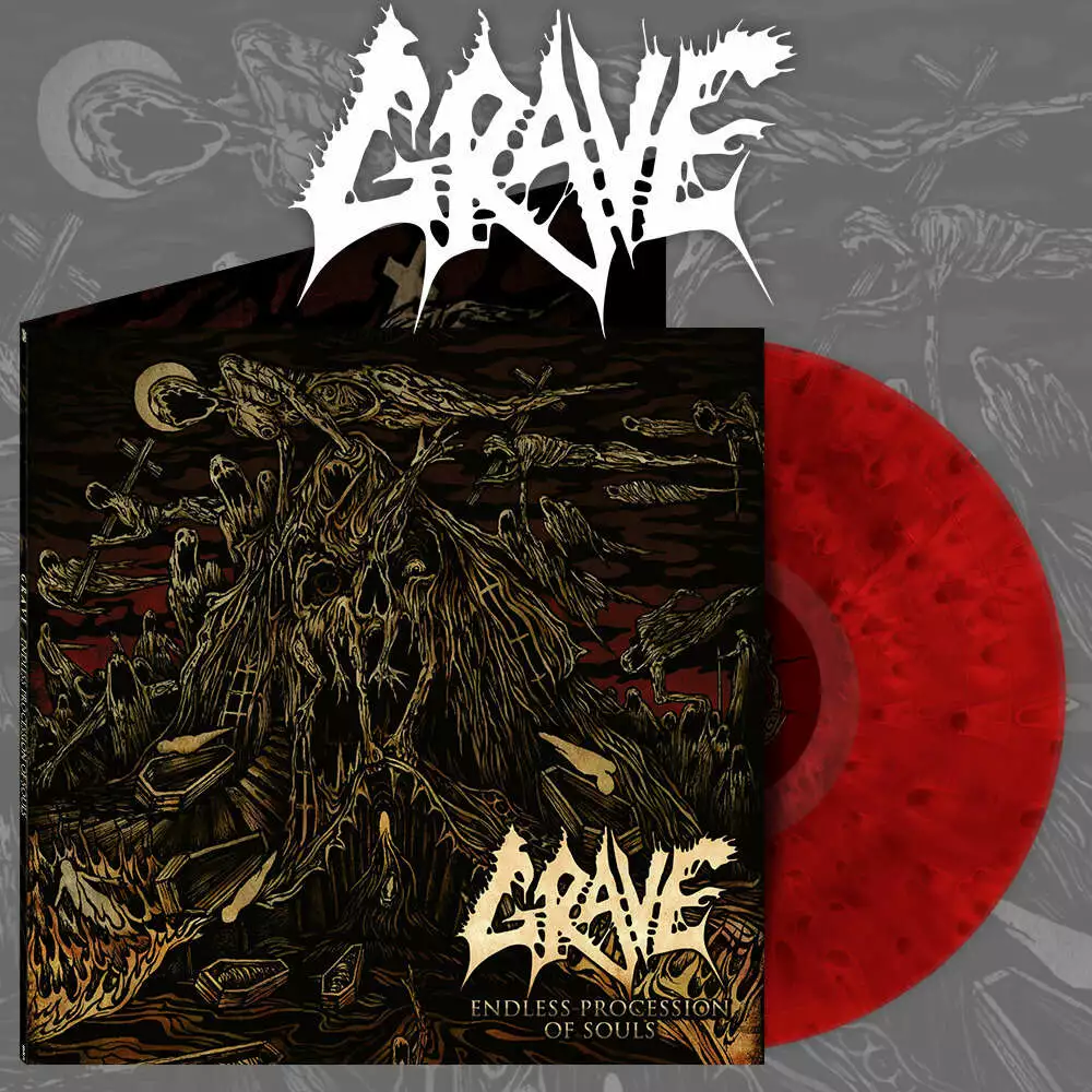 GRAVE - Endless Procession Of Souls (Re-Issue 2023) [CLOUDY TRANSPARENT RED LP]