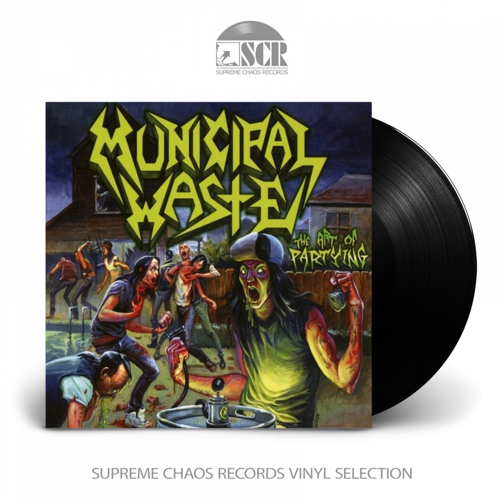 MUNICIPAL WASTE - The Art Of Partying [BLACK LP]