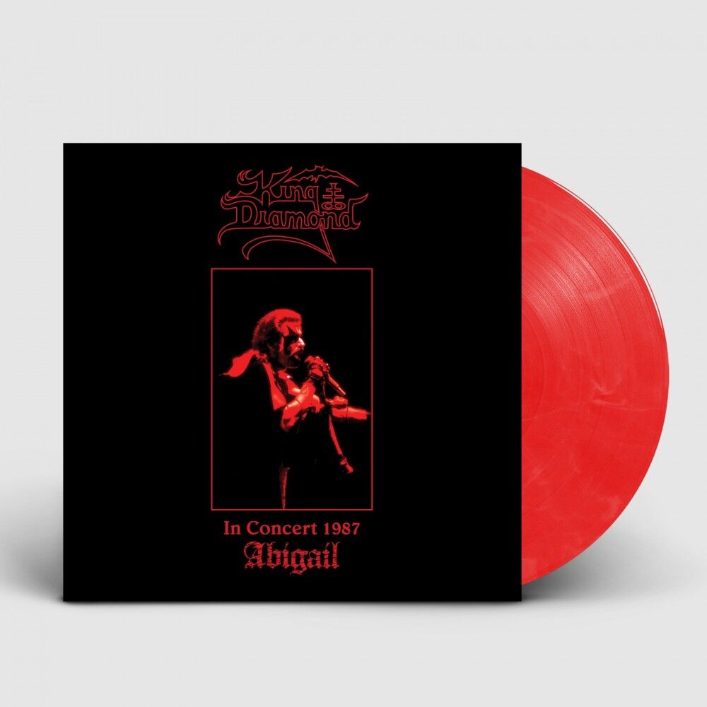 KING DIAMOND - In Concert 1987 - Abigail [RED/WHITE LP]