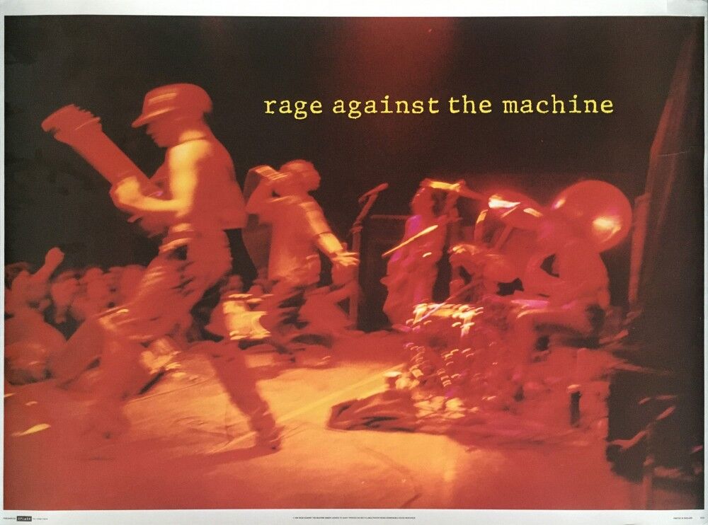 RAGE AGAINST THE MACHINE - UK Poster [8239 POSTER]