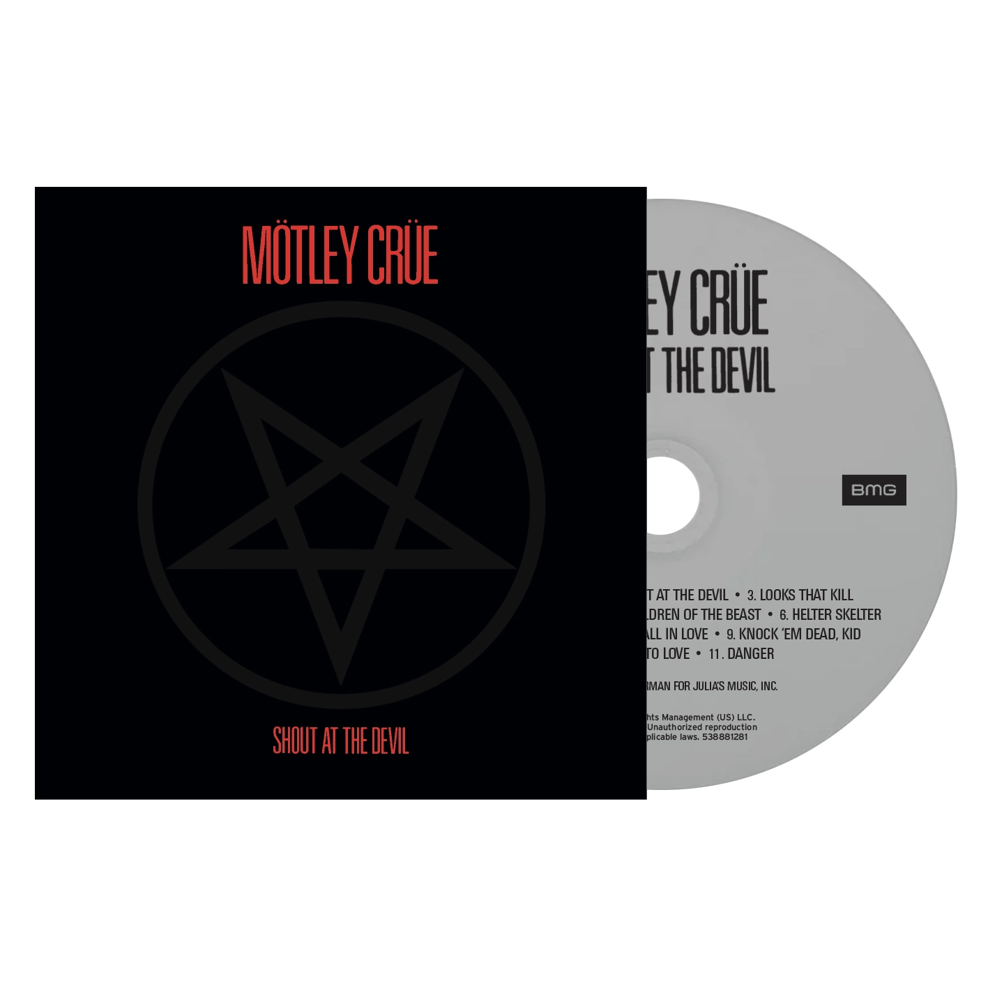 MÖTLEY CRÜE - Shout At The Devil (LP Replica) [CD]