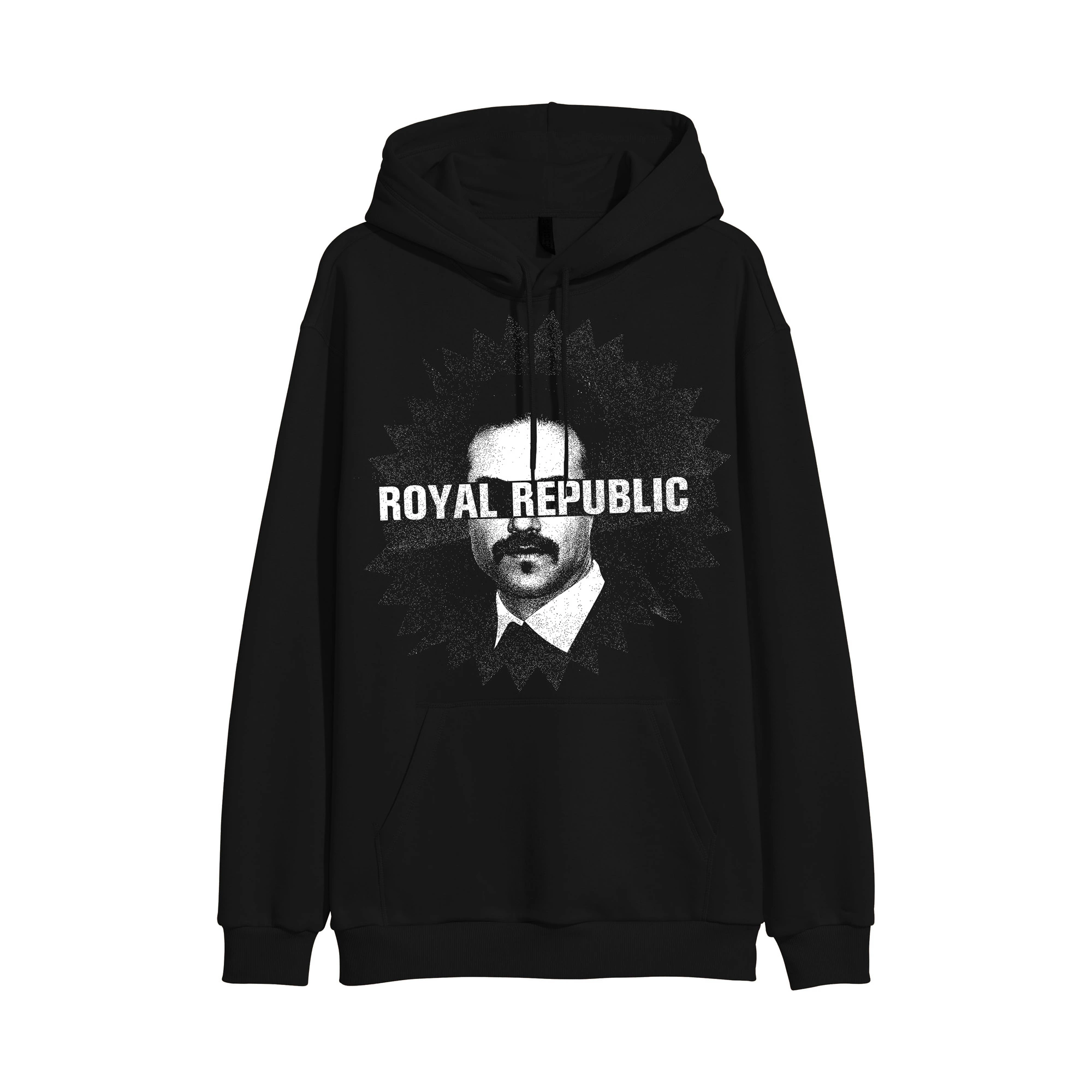 ROYAL REPUBLIC - Face [HOODIE BLACK]