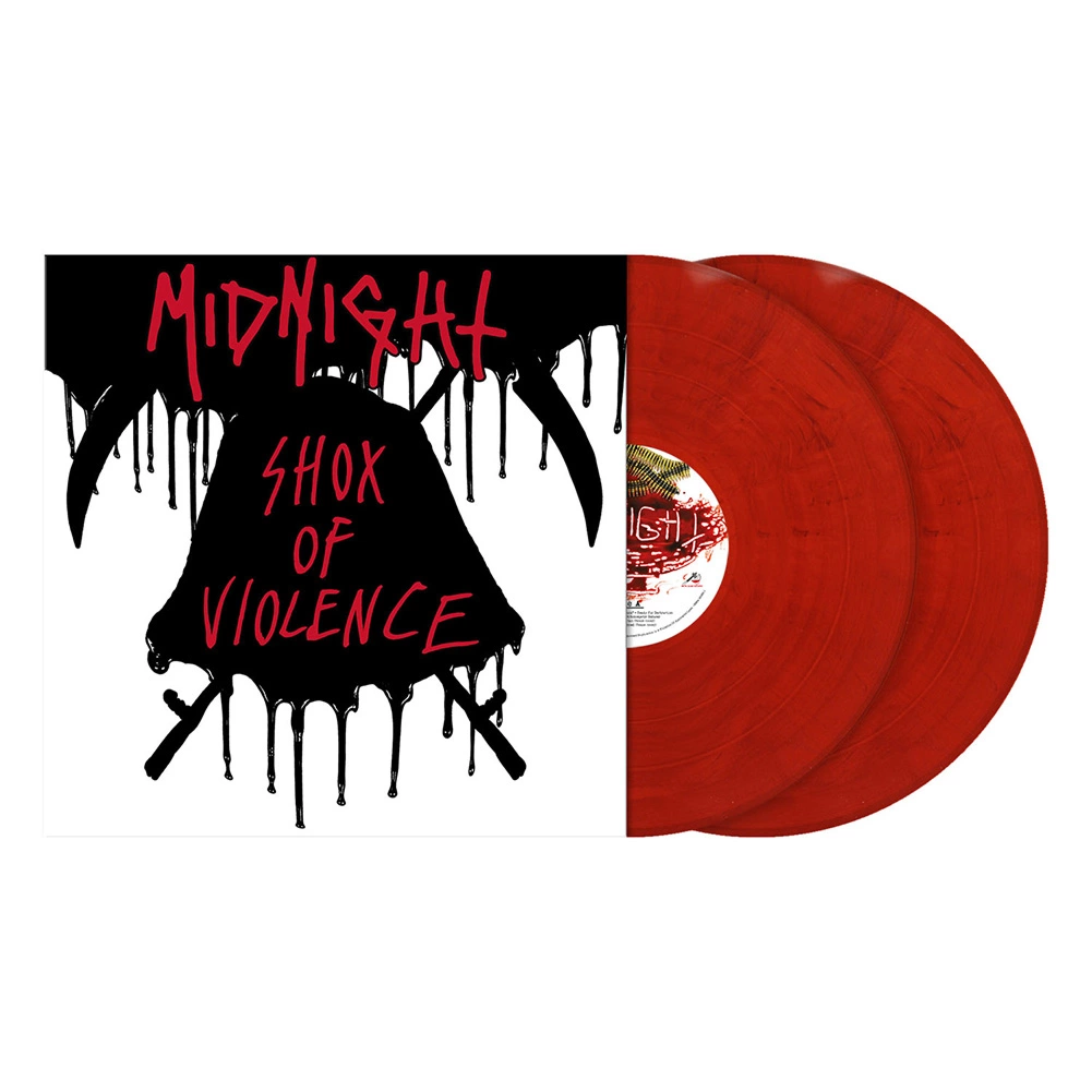 MIDNIGHT - Shox Of Violence (Re-Issue) [RED MARBLED DOUBLE VINYL]
