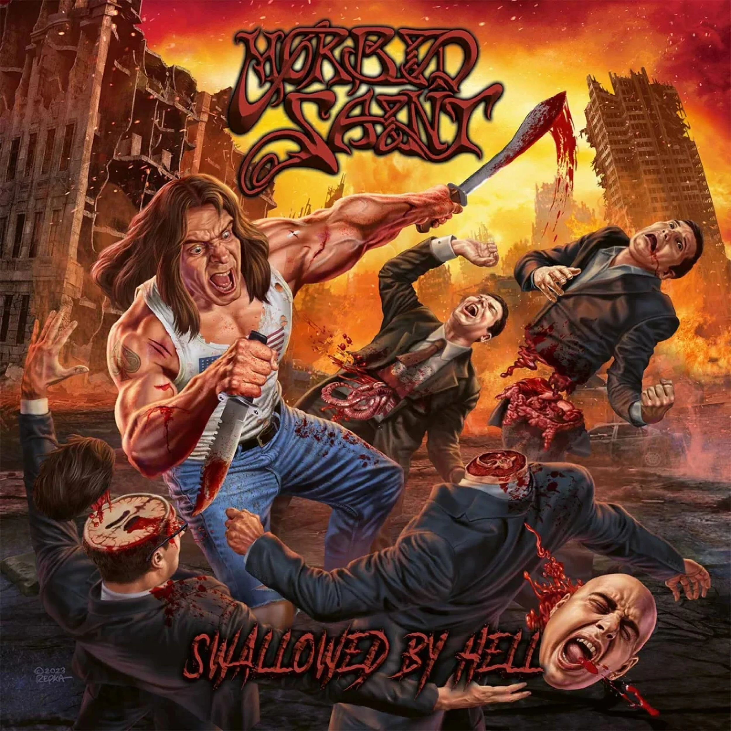 MORBID SAINT - Swallowed By Hell [YELLOW LP]