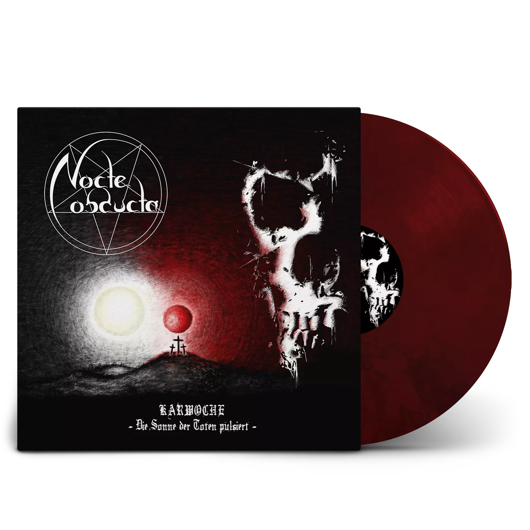 NOCTE OBDUCTA - Karwoche – Die Sonne der Toten pulsiert [TRANSPARENT RED/BLACK LP]
