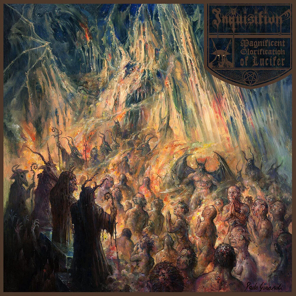 INQUISITION - Magnificent Glorification Of Lucifer [BROWN DLP]