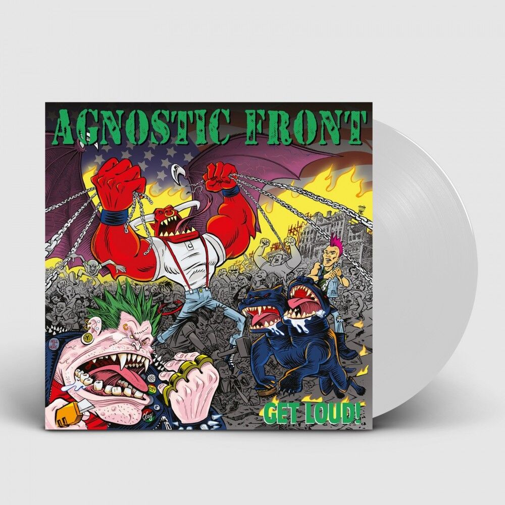 AGNOSTIC FRONT - Get loud! [WHITE LP]