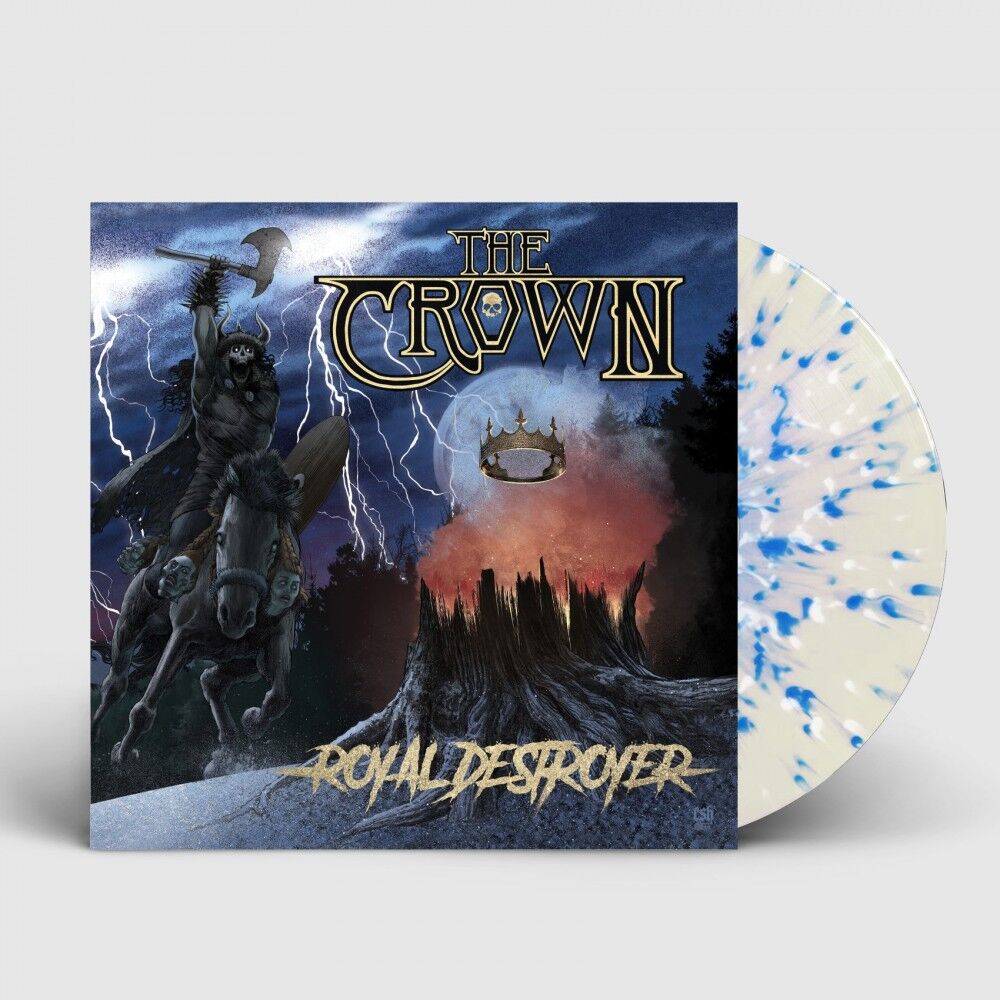 THE CROWN - Royal Destroyer [CLEAR/BLUE/WHITE LP]