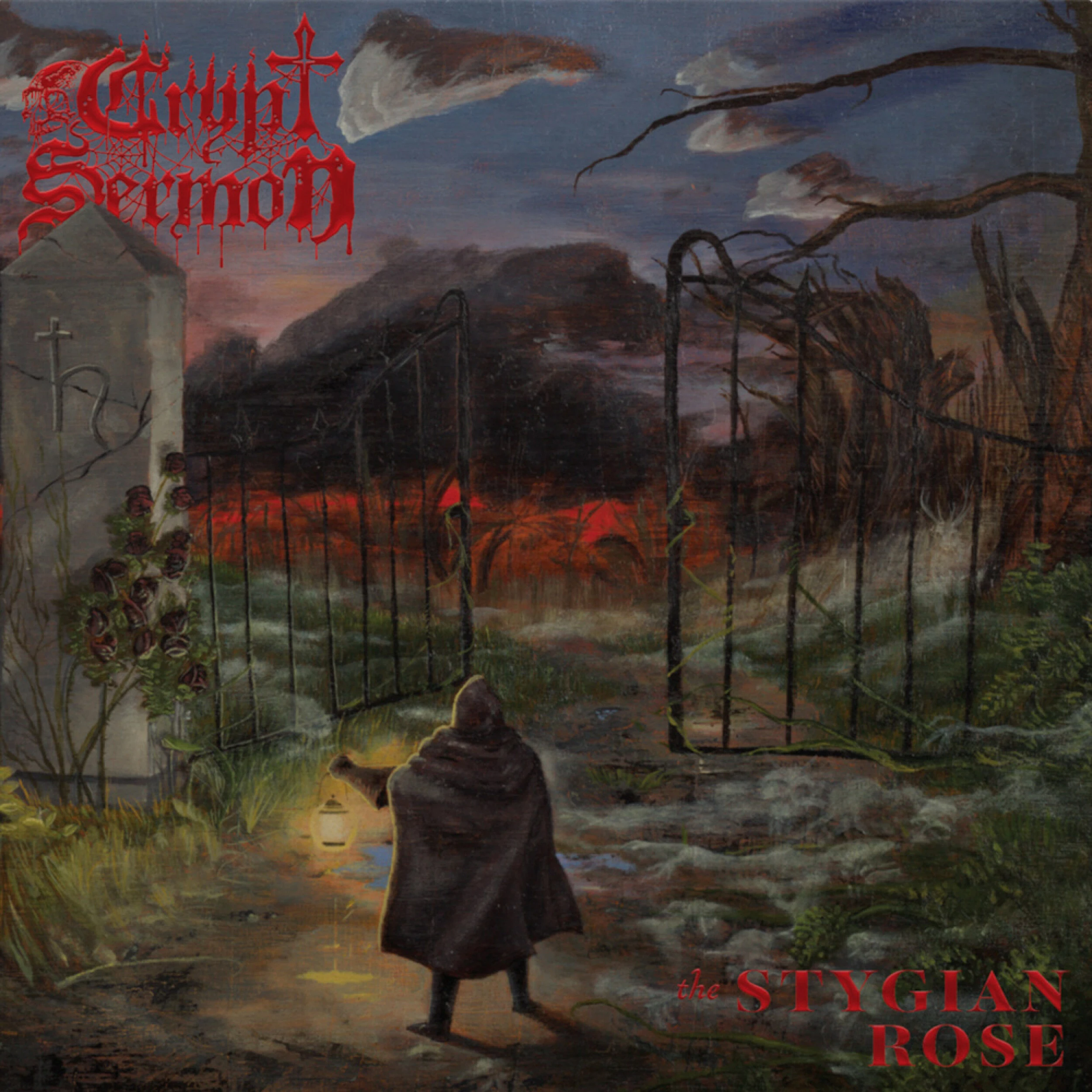 CRYPT SERMON - The Stygian Rose [BLACK LP]