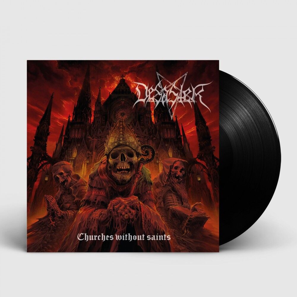 DESASTER - Churches Without Saints [BLACK LP]