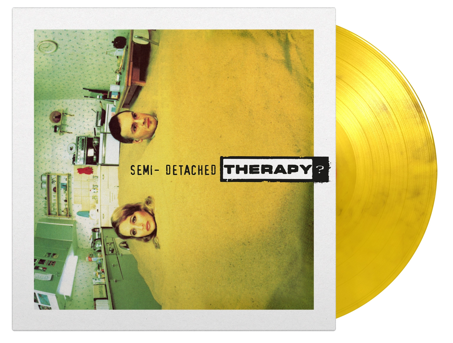 THERAPY? - Semi-Detached [YELLOW/BLACK MARBLED LP]