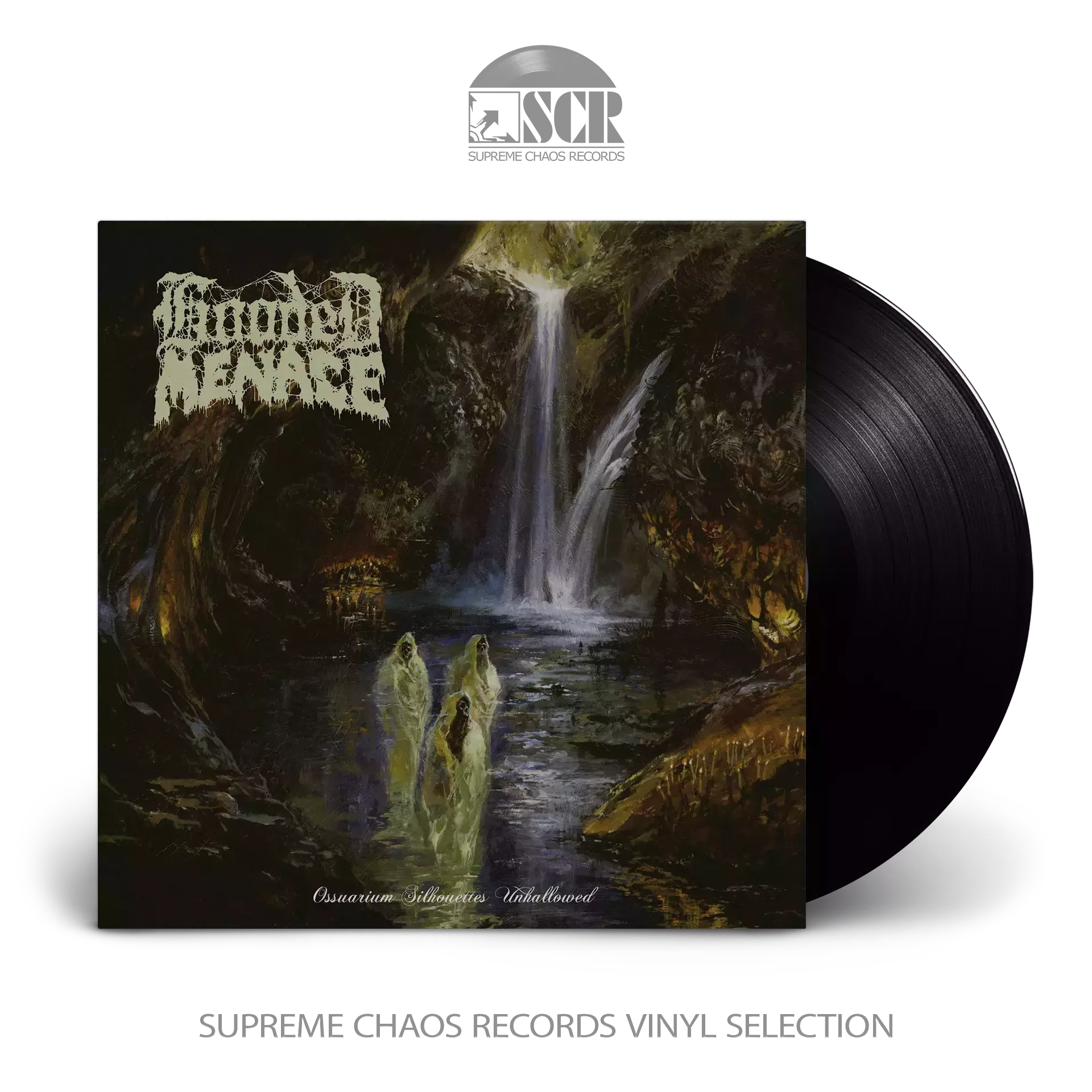 HOODED MENACE - Ossuarium Silhouettes Unhallowed [BLACK LP]