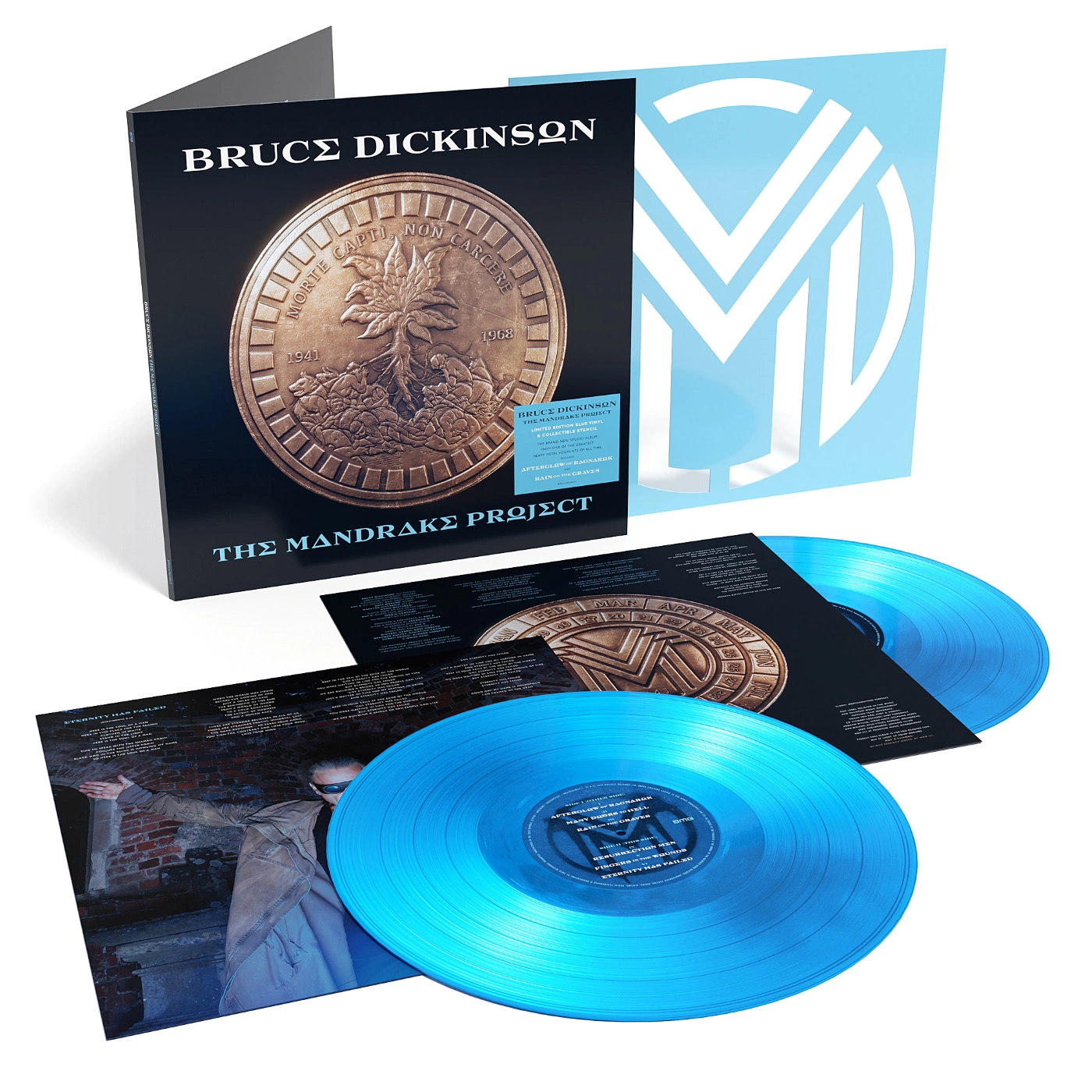 BRUCE DICKINSON - The Mandrake Project [BLUE DLP]