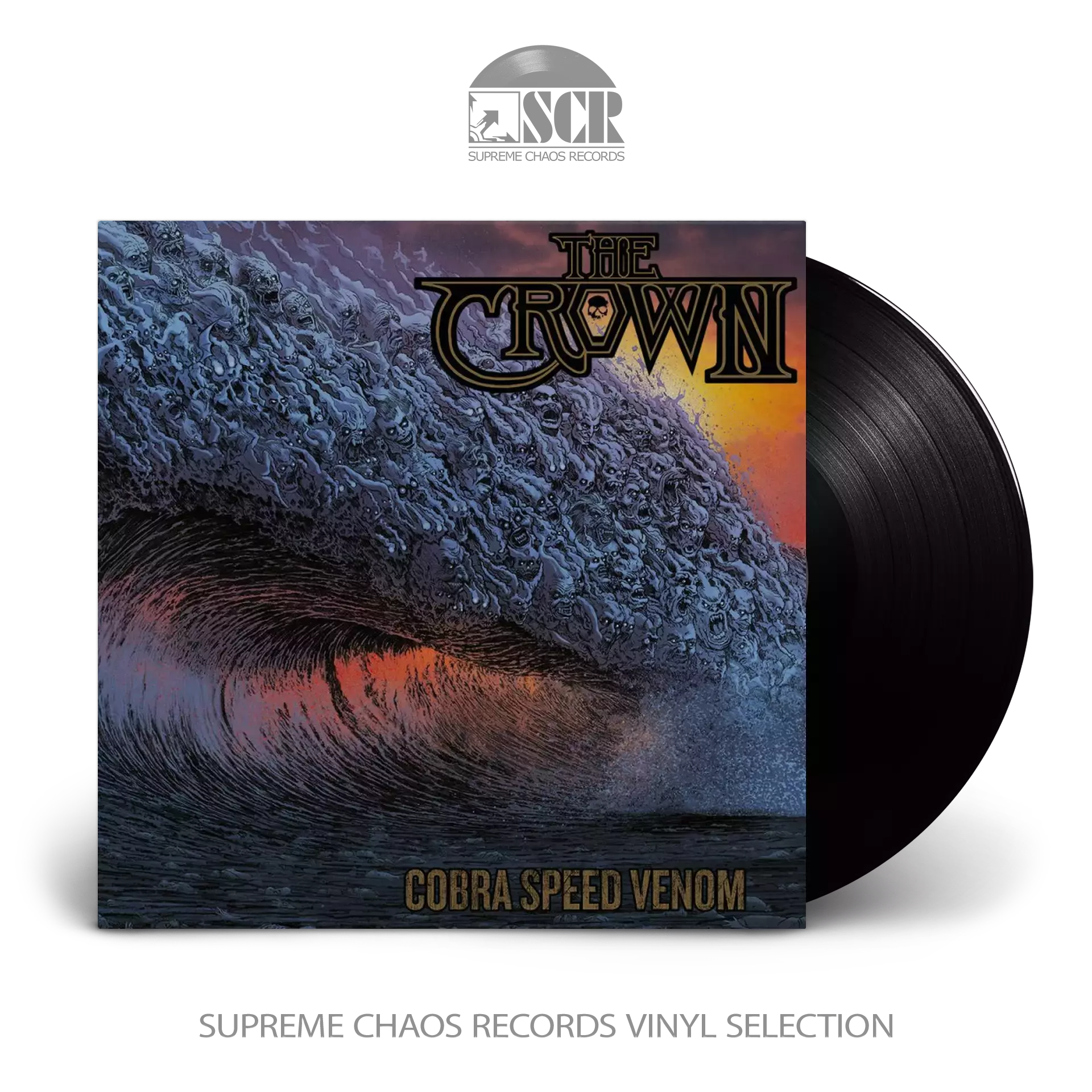 THE CROWN - Cobra Speed Venom [BLACK LP]