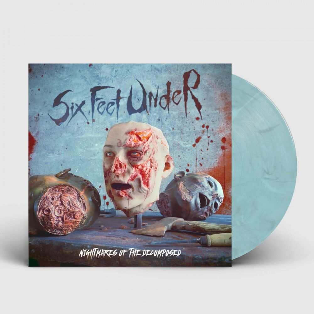 SIX FEET UNDER - Nightmares Of The Decomposed [GREY BLUE LP]