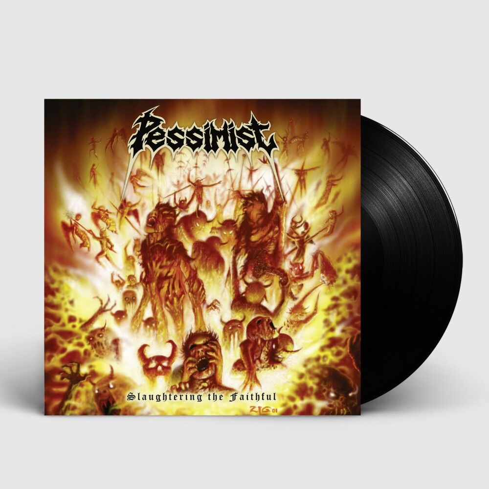 PESSIMIST - Slaughtering The Faithful [BLACK LP]