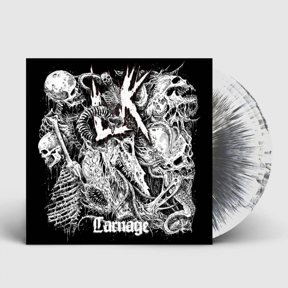 LIK - Carnage [WHITE/BLACK LP]