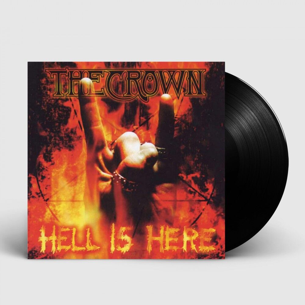 THE CROWN - Hell Is Here [BLACK LP]