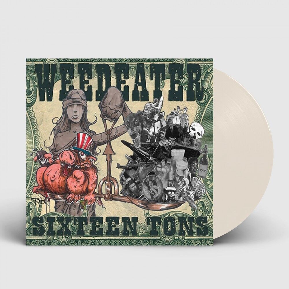 WEEDEATER - Sixteen Tons [BONE WHITE LP]