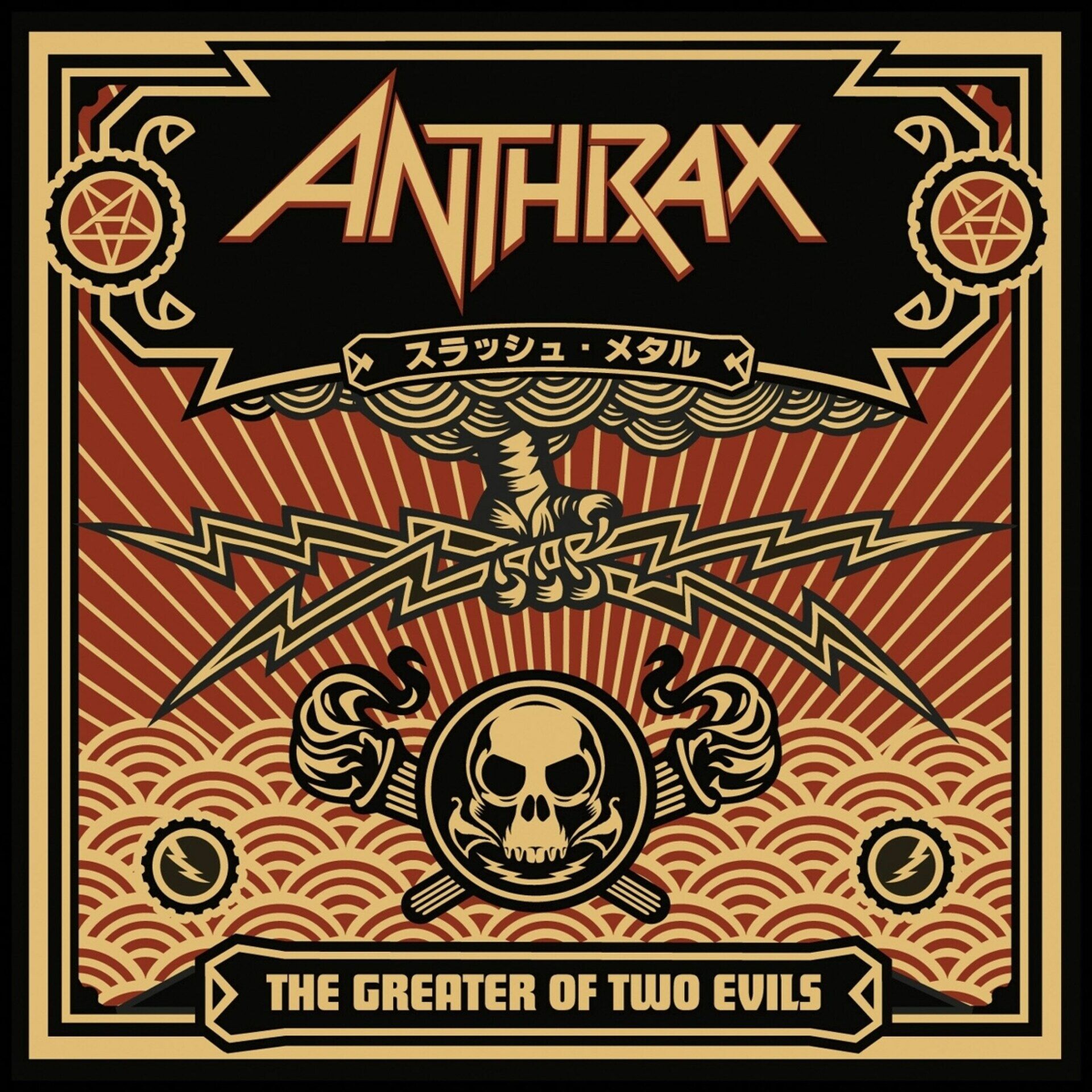 ANTHRAX - The Greater Of Two Evils [BLACK DLP]
