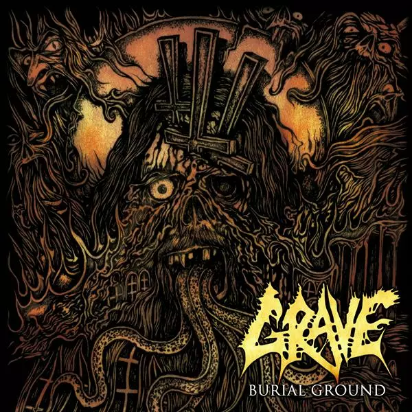 GRAVE - Burial Ground [BLACK LP]