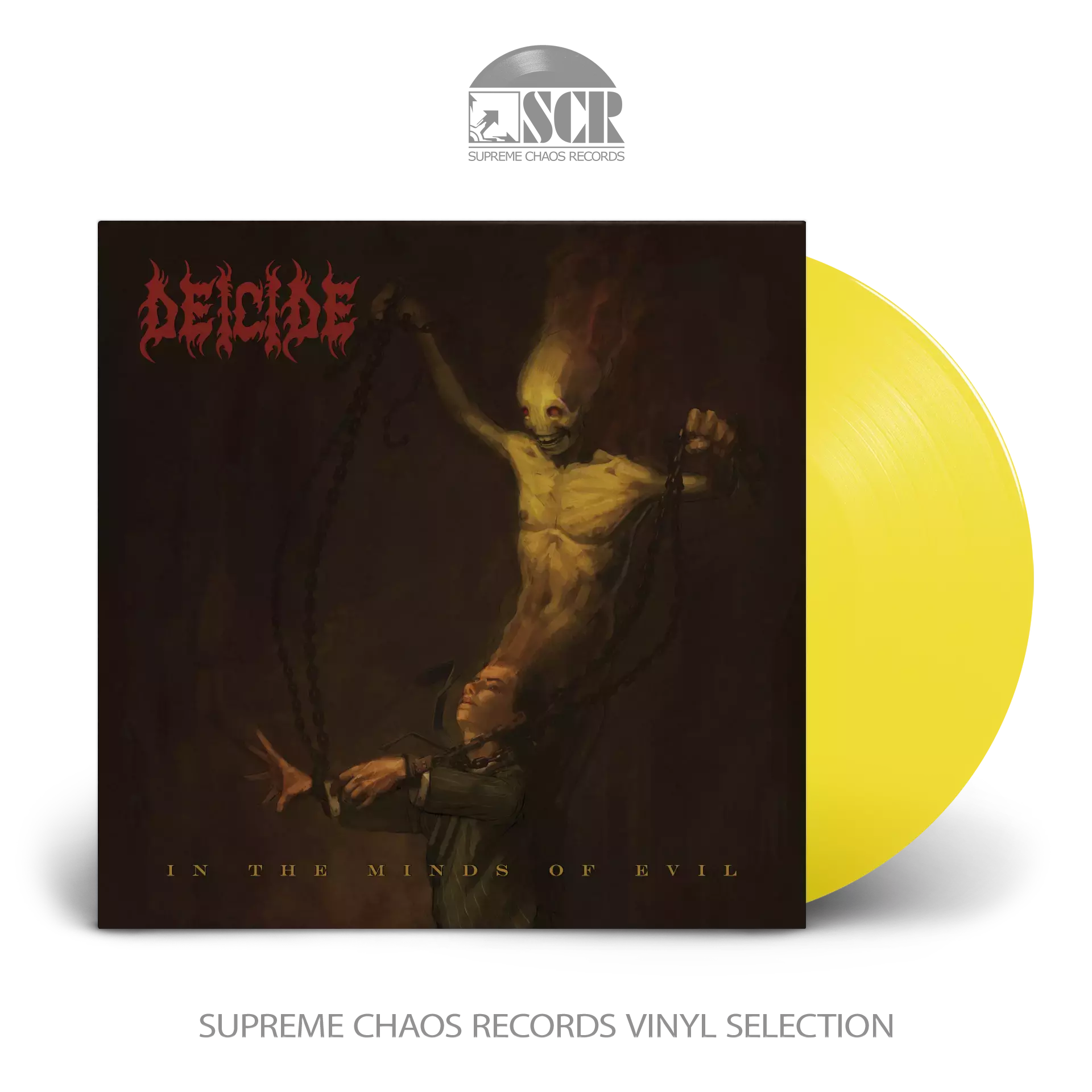 DEICIDE - In The Minds Of Evil (Re-Issue 2023)  [TRANSPARENT SUN YELLOW LP]