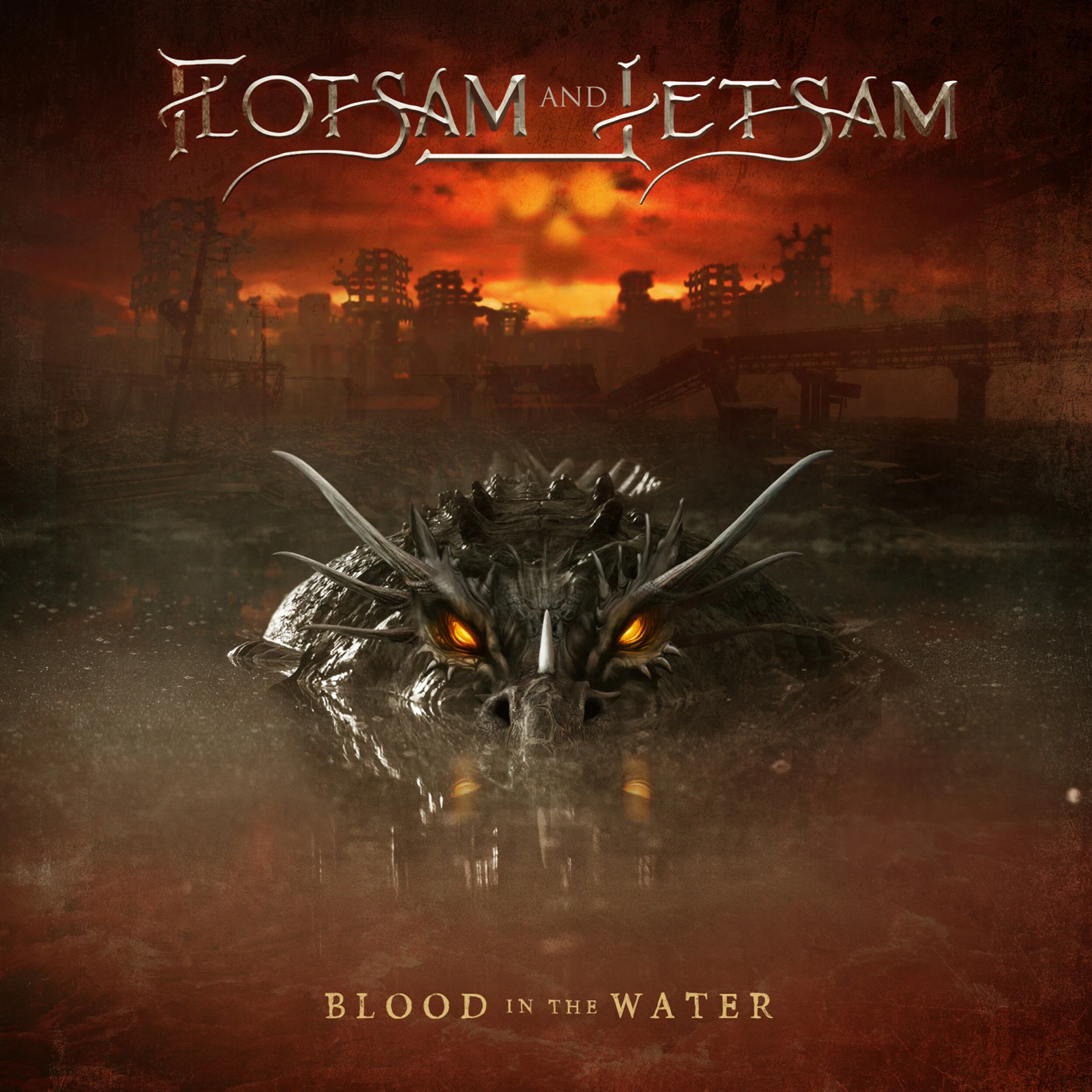 FLOTSAM AND JETSAM - Blood In The Water [BLACK LP]