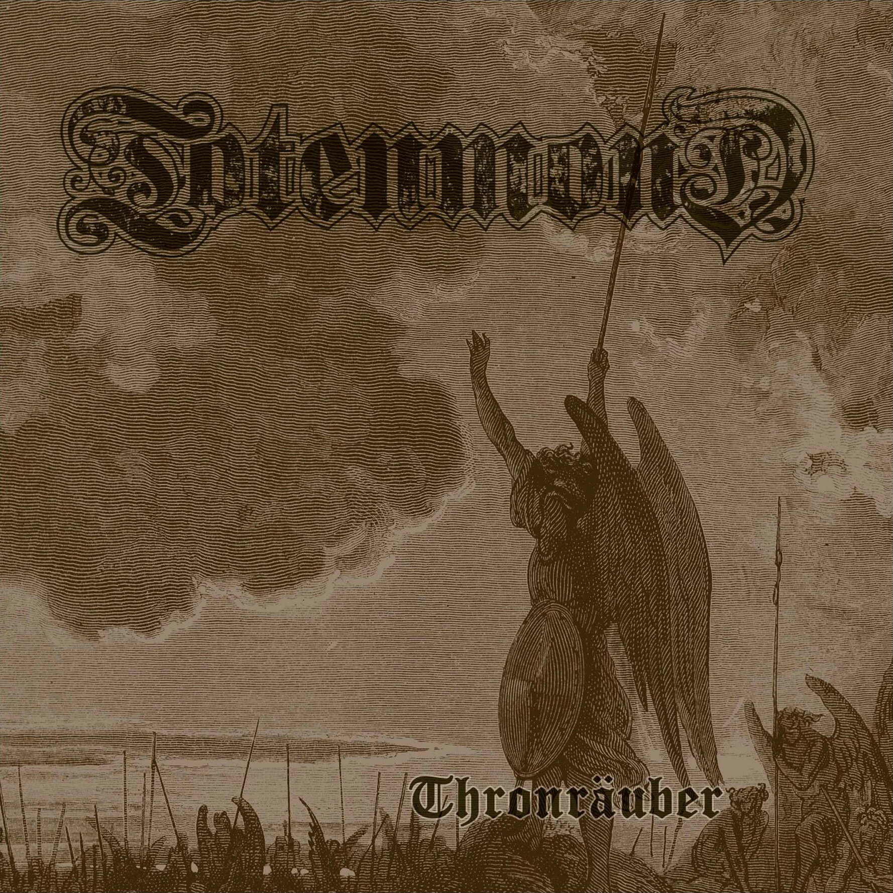 TOTENMOND - Thronräuber [WHITE LP]