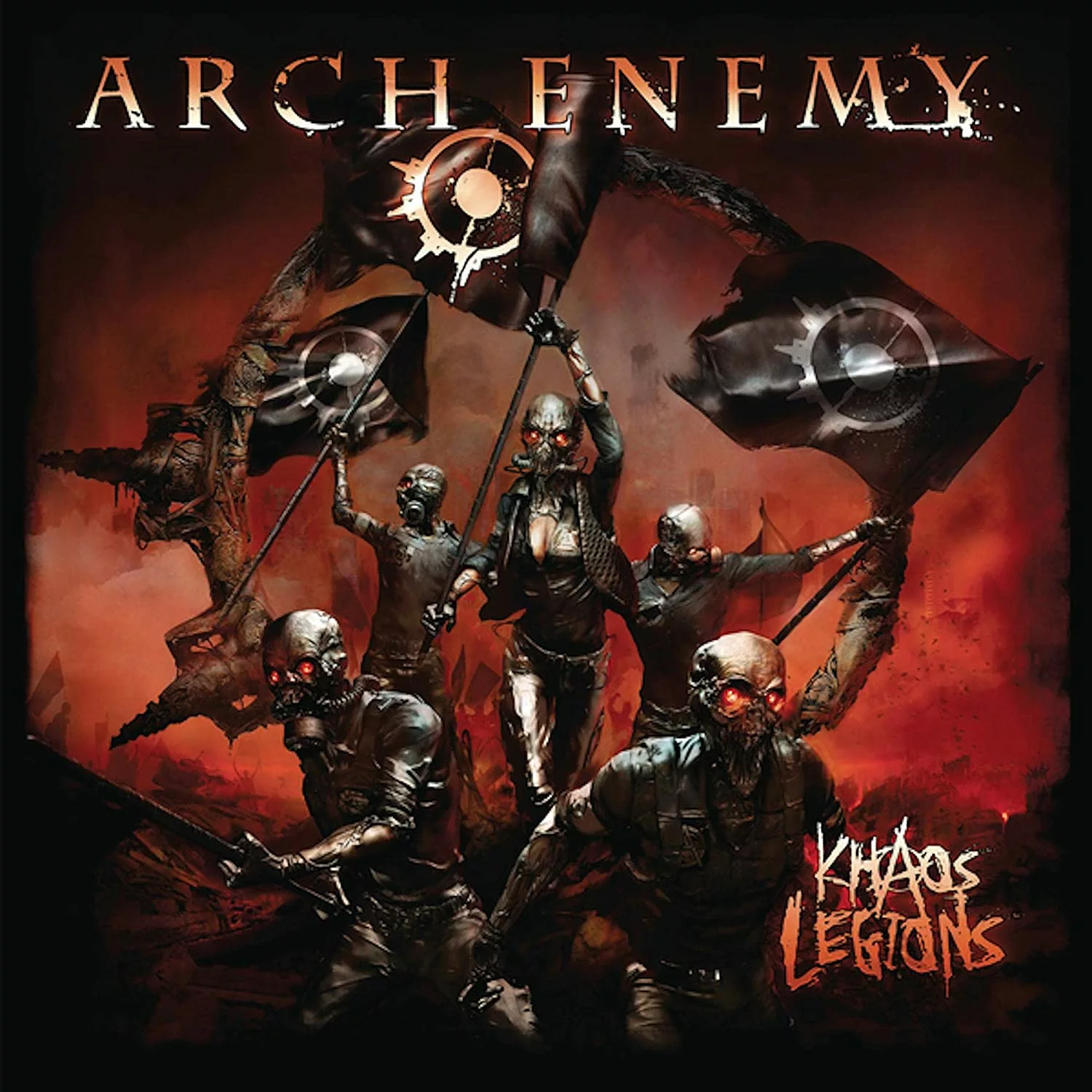 ARCH ENEMY - Khaos Legions (Re-Issue 2023) [TRANSPARENT RED LP]