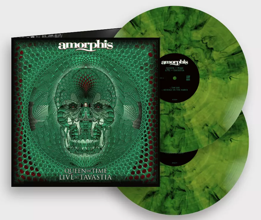 AMORPHIS - Queen Of Time - Live At Tavastia 2021 [YELLOW/BLUE/BLACK MARBLED 2LP]