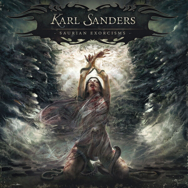 KARL SANDERS - Saurian Exorcisms [WHITE LP]