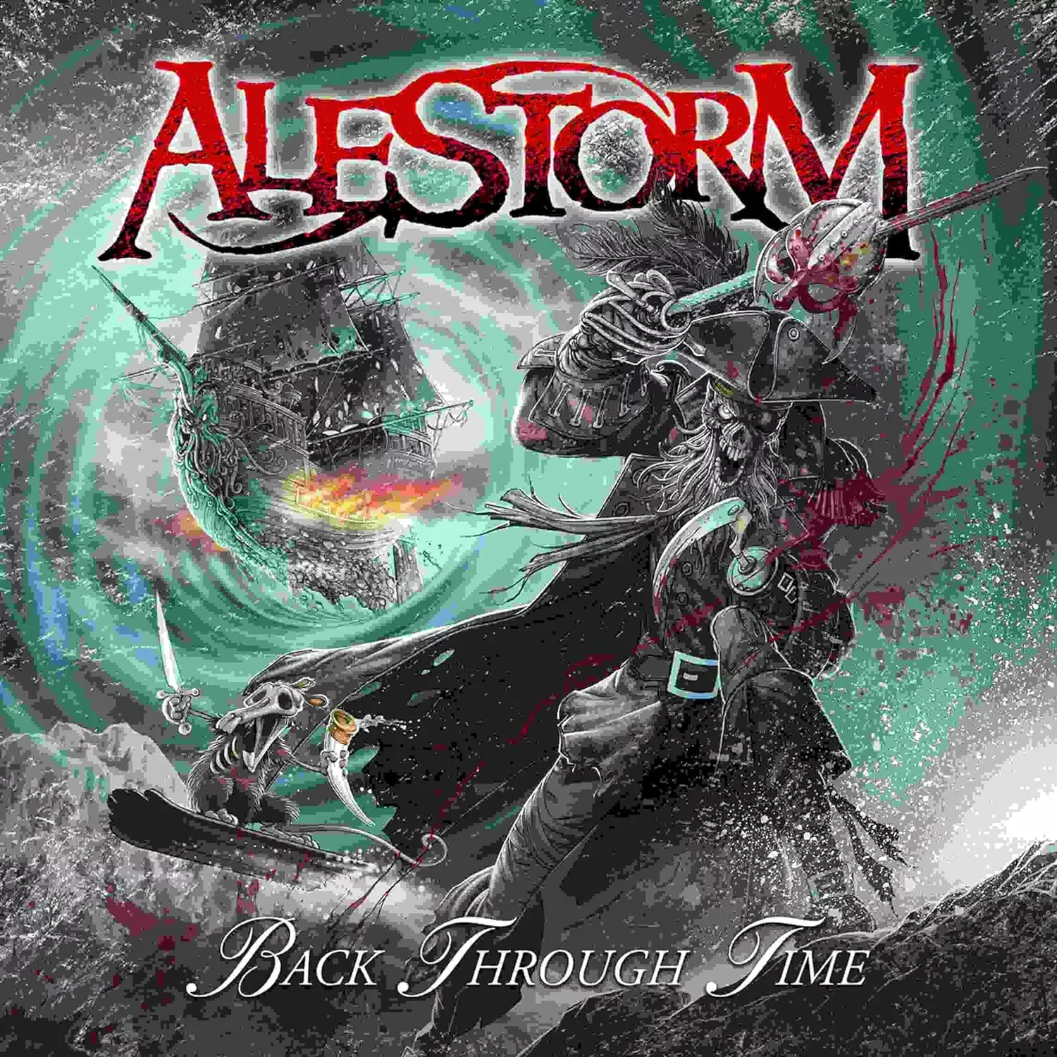 ALESTORM - Back Through Time [BLACK LP]
