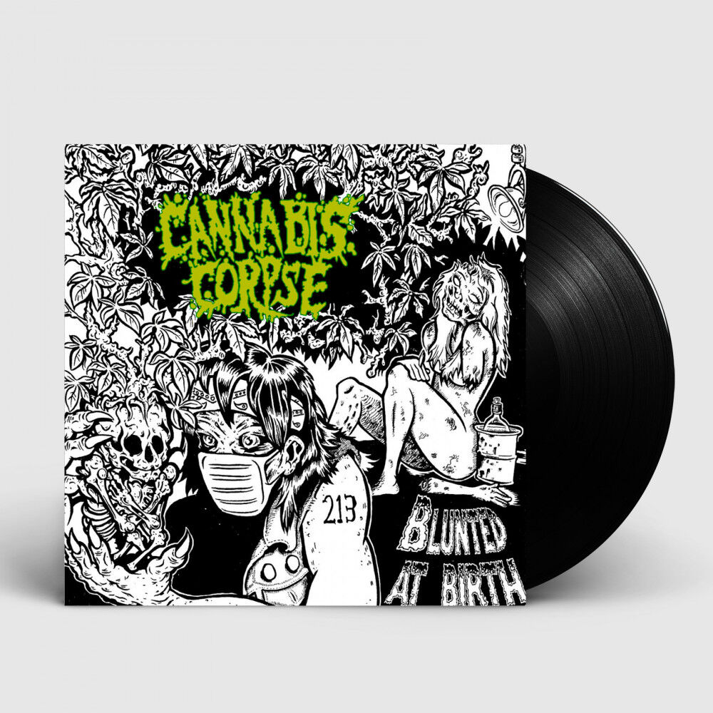 CANNABIS CORPSE - Blunted At Birth [BLACK LP]