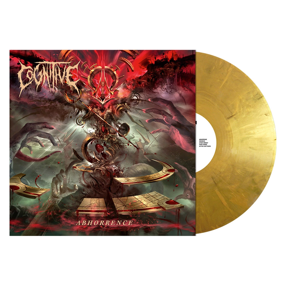 COGNITIVE - Abhorrence [GILDED ABYSS GOLD MARBLED LP]